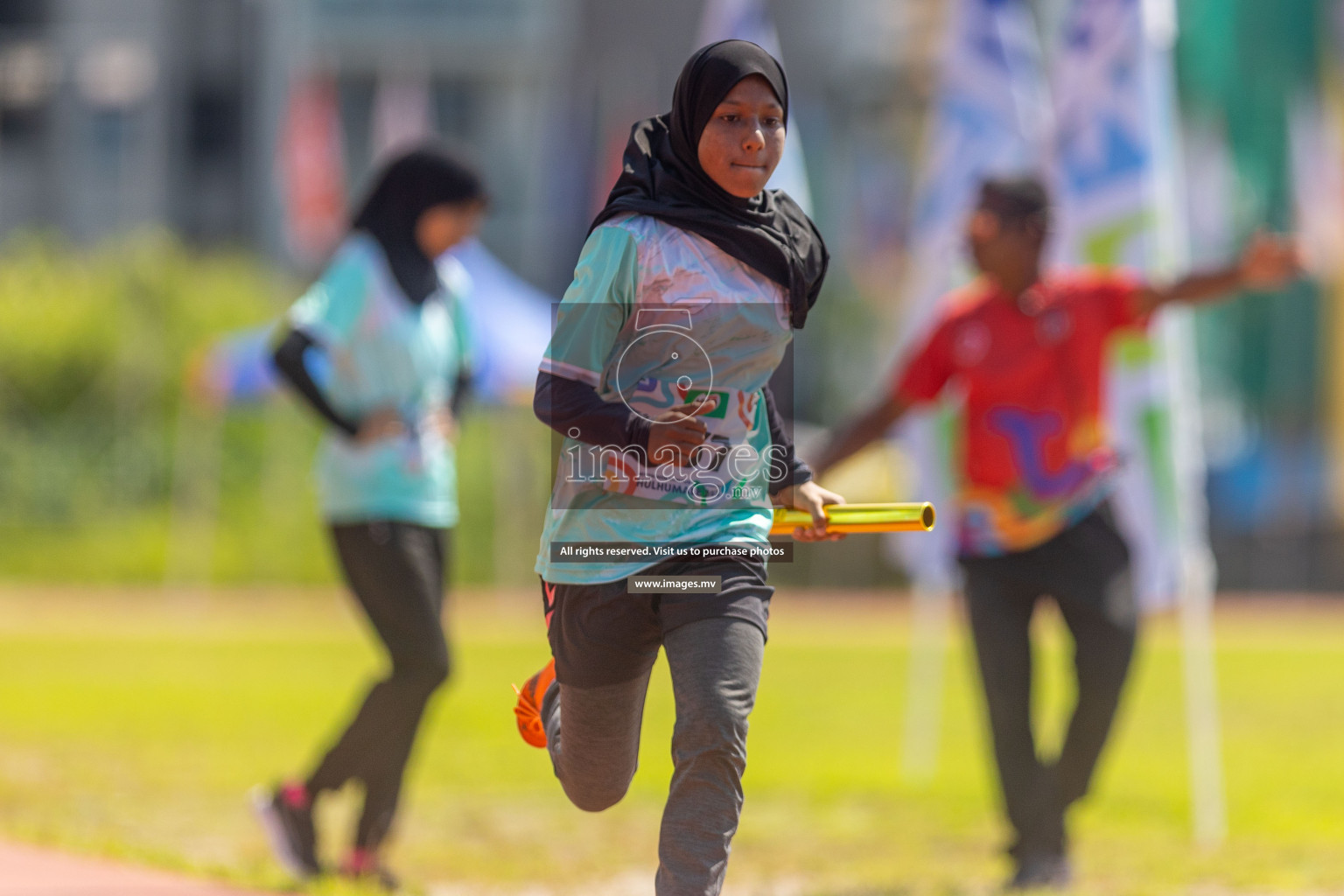 Final Day of Inter School Athletics Championship 2023 was held in Hulhumale' Running Track at Hulhumale', Maldives on Friday, 19th May 2023. Photos: Ismail Thoriq / images.mv