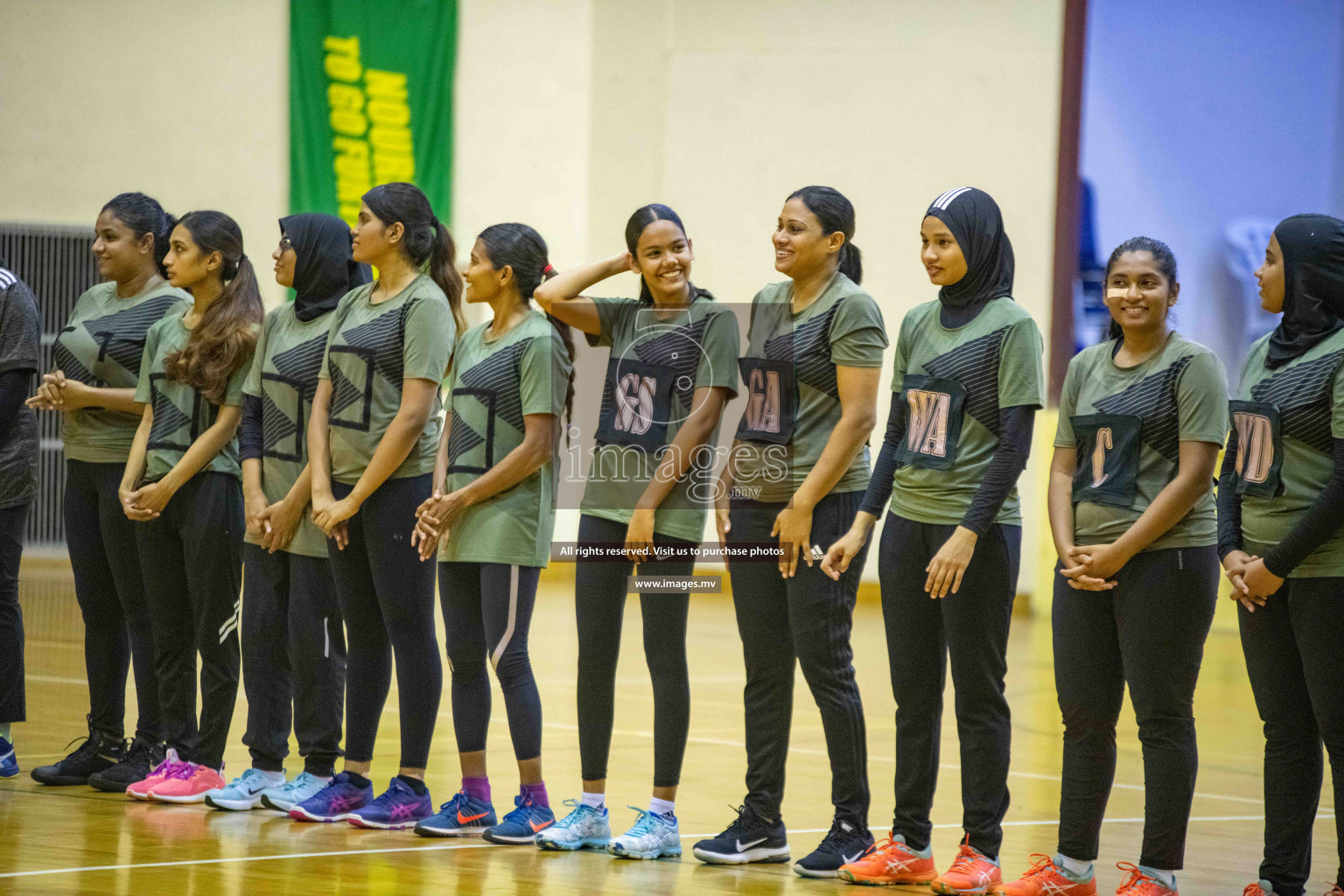 Kulhudhuffushi Youth & R.C vs Club Green Streets in the Finals of Milo National Netball Tournament 2021 (Women's) held on 5th December 2021 in Male', Maldives Photos: Ismail Thoriq / images.mv