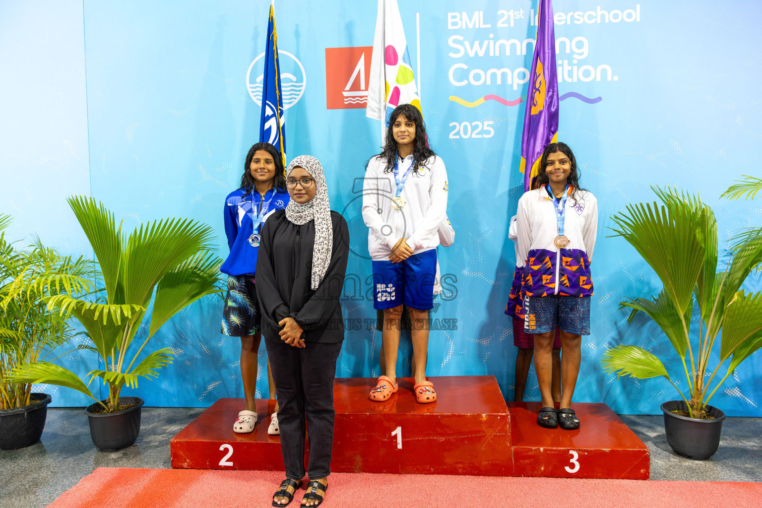 Day 5 of BML 21st Interschool Swimming Competition 2025 was held in Hulhumale' Swimming Pool, Hulhumale', Maldives on Wednesday, 15th October 2025.
Photos: Ismail Thoriq, Hassan Simah / images.mv