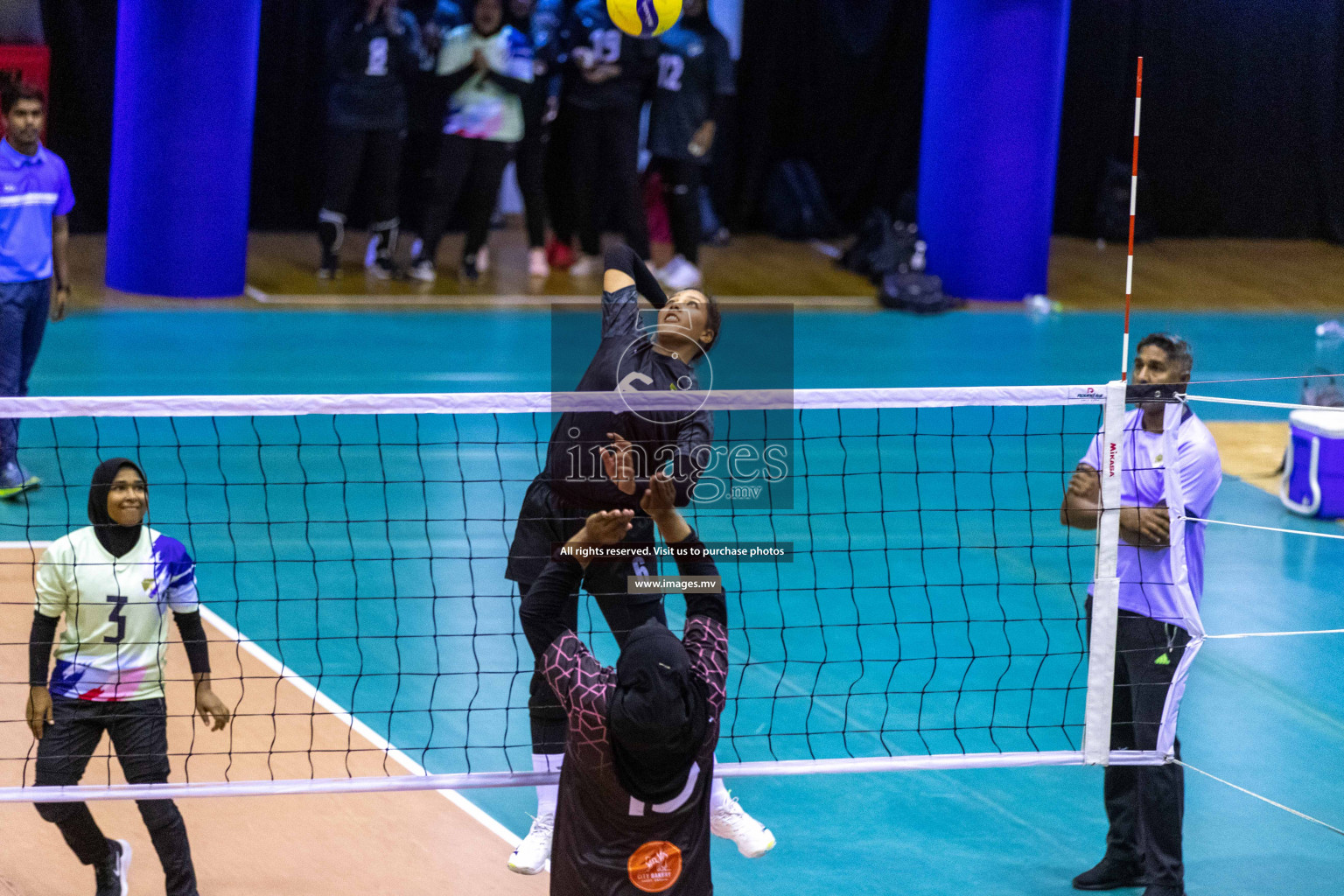 Volleyball Association Cup 2022-Women's Division-Match Day 2 was held in Male', Maldives on Wednesday, 25th May 2022 Photos By: Ismail Thoriq / images.mv