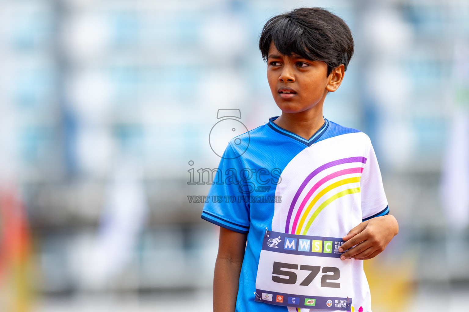 Day 2 of MWSC Interschool Athletics Championships 2024 held in Hulhumale Running Track, Hulhumale, Maldives on Sunday, 10th November 2024.
Photos by: Ismail Thoriq / Images.mv