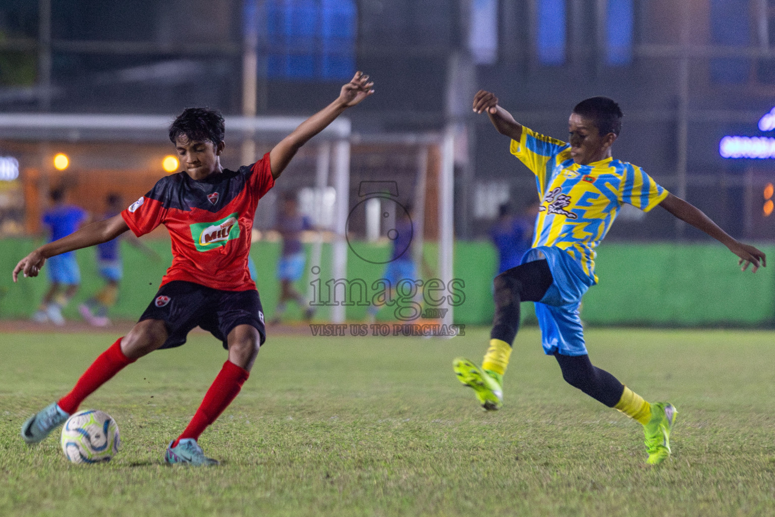 TC vs Valencia  (U12) in Day 5 of Dhivehi Youth League 2024 held at Henveiru Stadium on Friday 29th November 2024. Photos: Shuu Abdul Sattar/ Images.mv