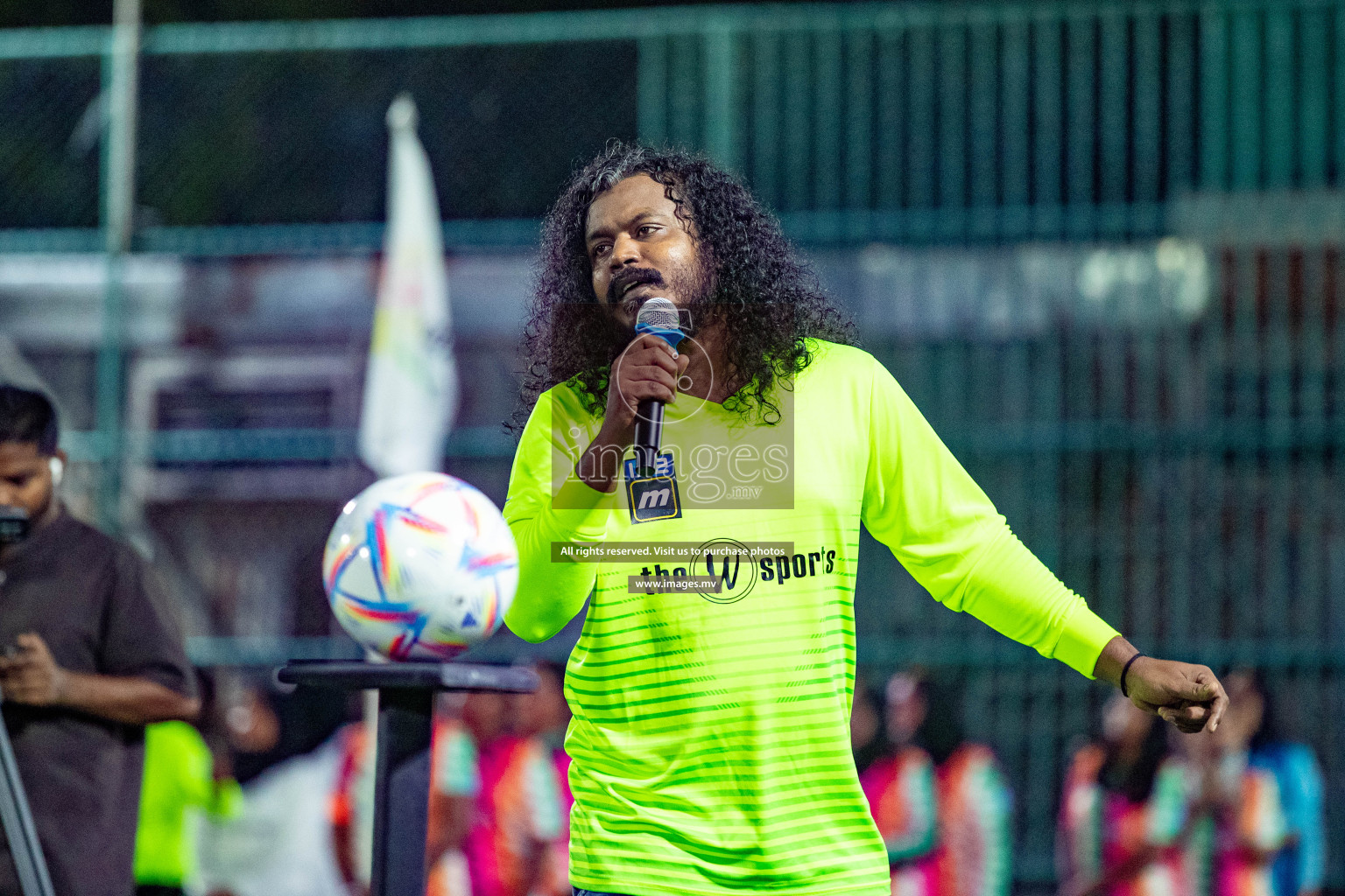 Opening of MFA Futsal Tournament  2023 on 31st March 2023 held in Hulhumale'. Photos: Nausham waheed /images.mv