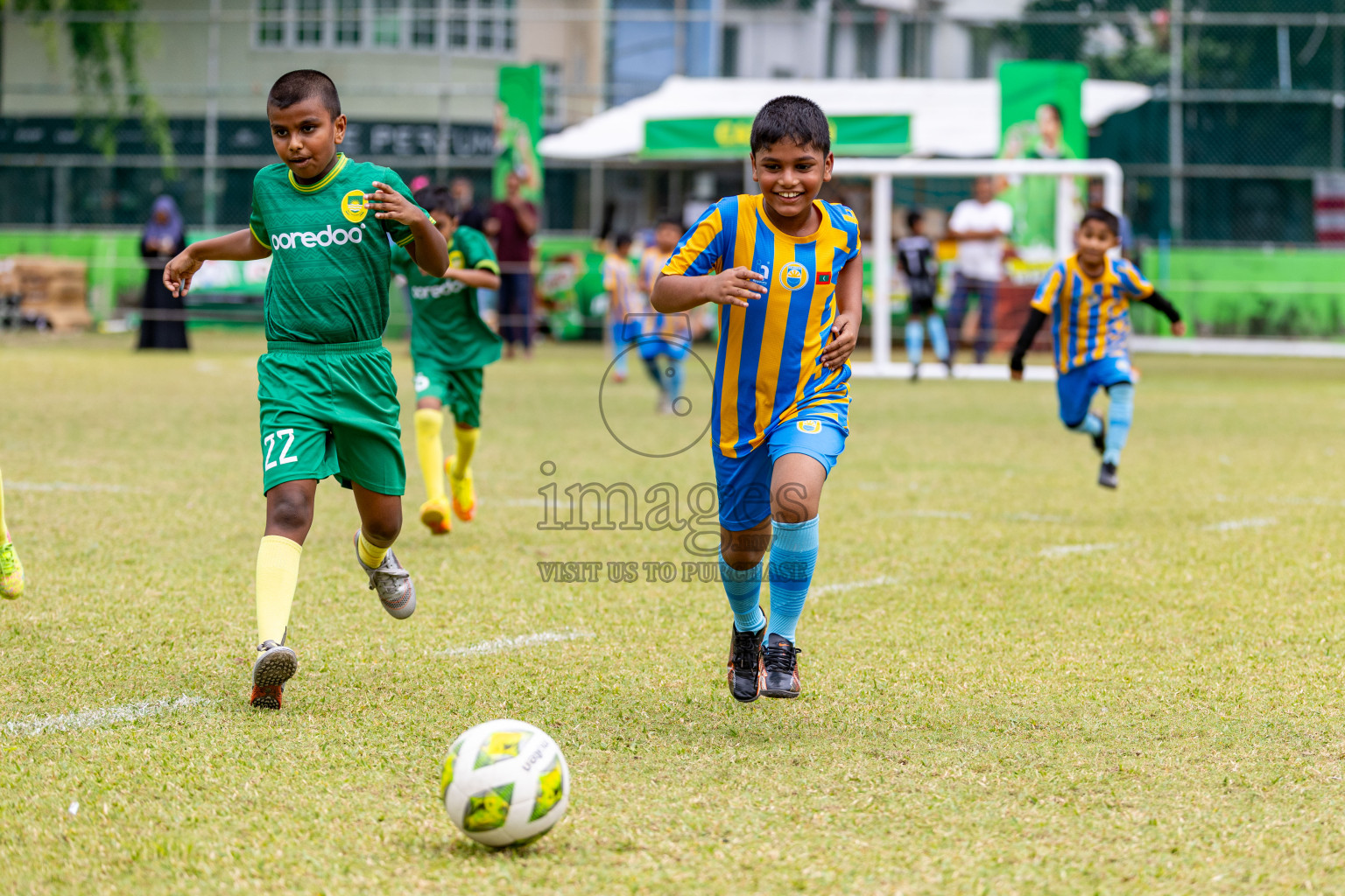 Day 1 of MILO SVAM Juniors 2025 (U-8) was held at Henveiru Stadium in Male', Maldives on Thursday, 26th June 2025. 
Photos: Hassan Simah / images.mv