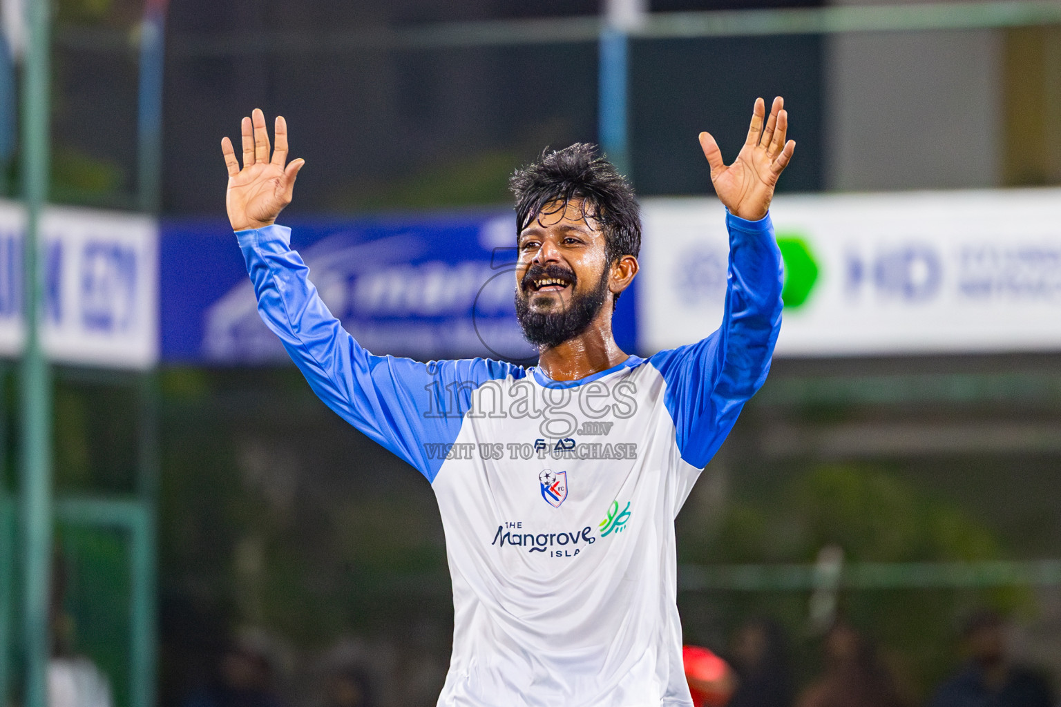 N Kendhikulhudhoo vs R Alifushi on Day 35 of Golden Futsal Challenge 2024 was held on Tuesday, 20th February 2024, in Hulhumale', Maldives
Photos: Mohamed Mahfooz Moosa, / images.mv