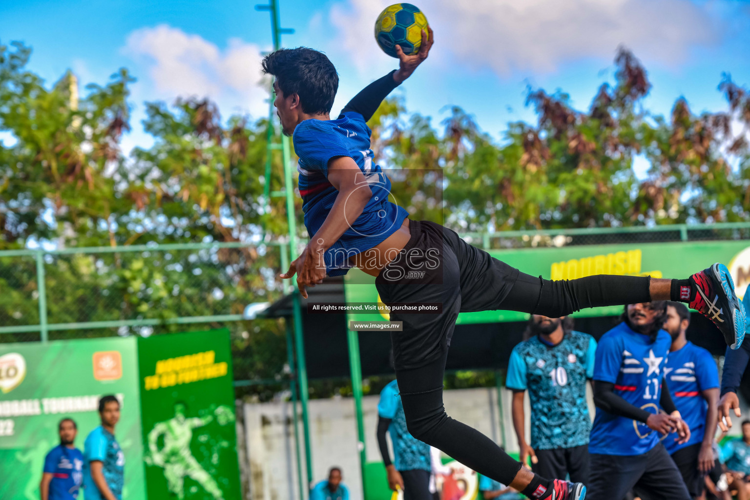 Milo 9th Handball Maldives Championship 2022 Day 2 held in Male', Maldives on 18th October 2022 Photos By: Nausham Waheed /images.mv