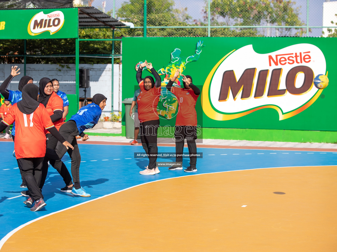 Day 7 of MILO 6th Inter Office Handball Tournament 2022 Photos by Ismail Thoriq & Shu Abdul Sattar