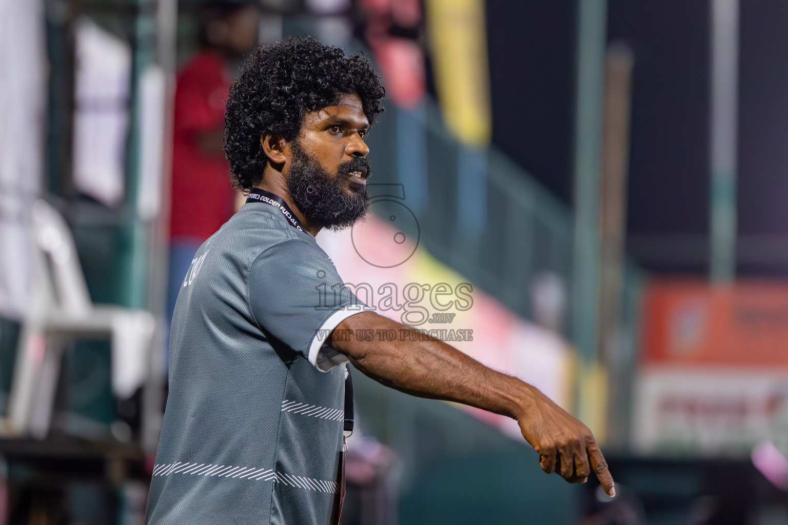 K Gaafaru vs B Eydhafushi in Semi Finals of Golden Futsal Challenge 2024 which was held on Friday, 1st March 2024, in Hulhumale', Maldives.
Photos: Ismail Thoriq / images.mv