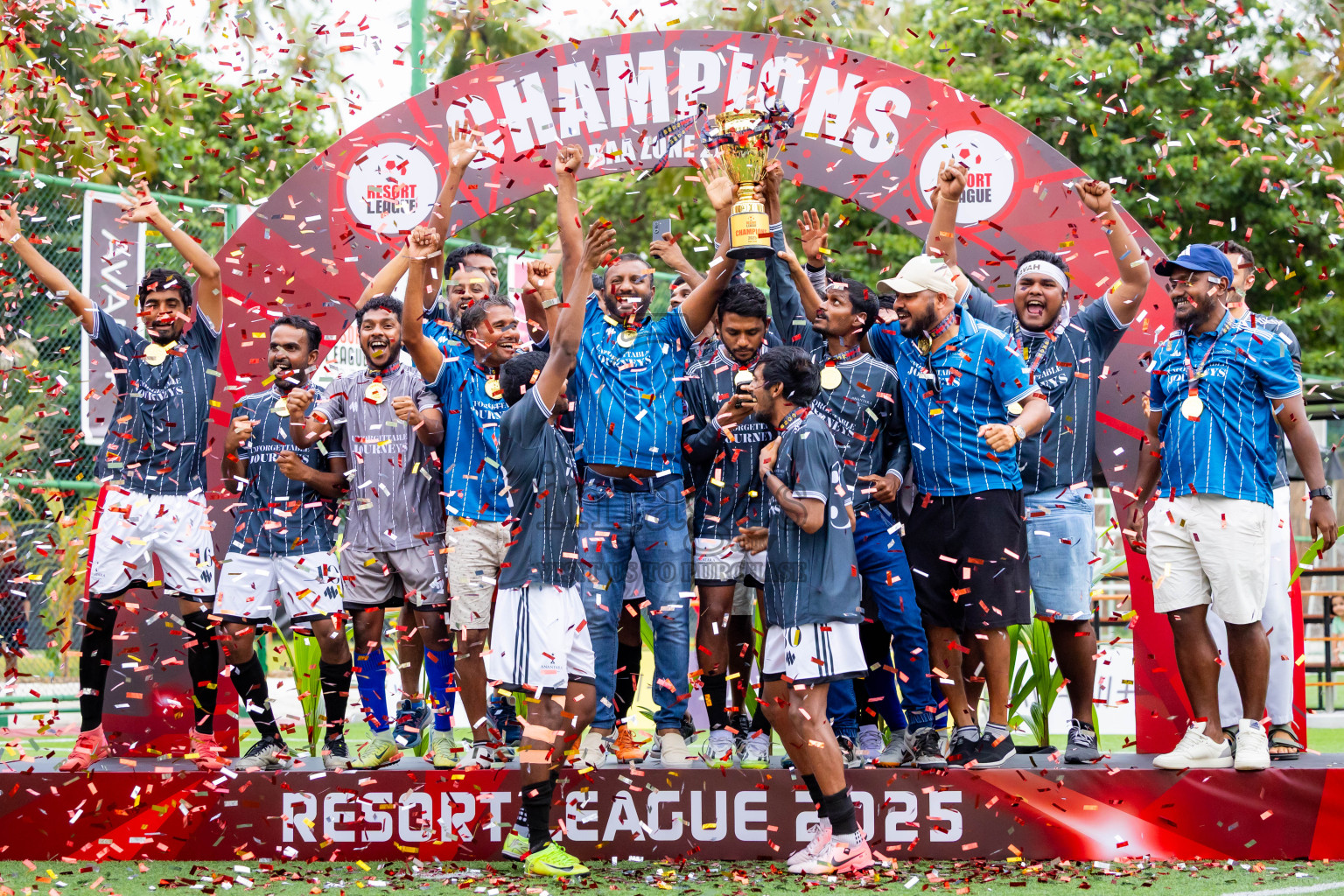 Anantara vs Finolhu in Final of Resort League 2025 (Baa Zone) was held on Friday, 18th July 2025 in Avani+ Fares Maldives Resort, Baa Atoll, Maldives. Photos: Nausham Waheed  / images.mv