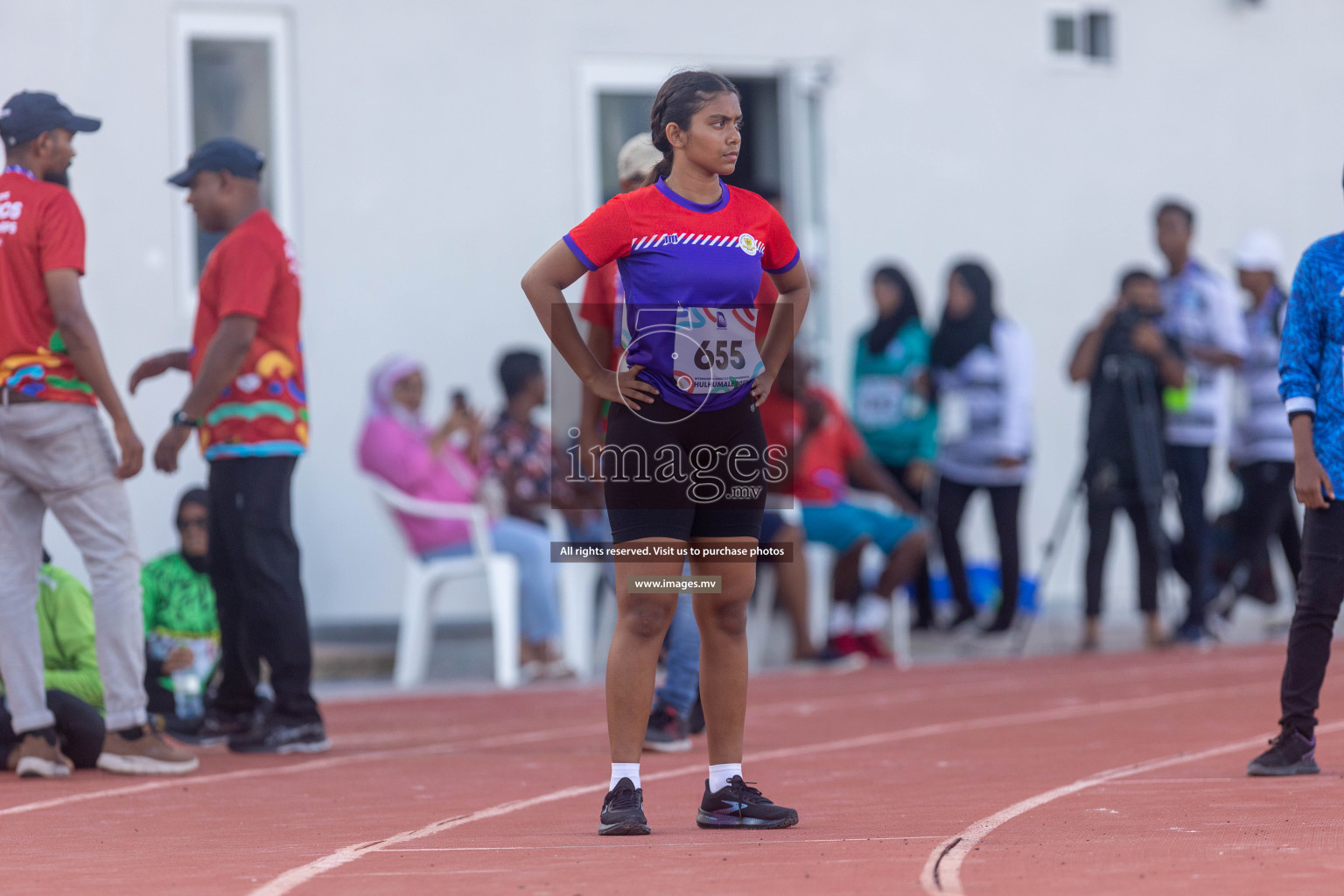 Day two of Inter School Athletics Championship 2023 was held at Hulhumale' Running Track at Hulhumale', Maldives on Sunday, 15th May 2023. Photos: Shuu/ Images.mv