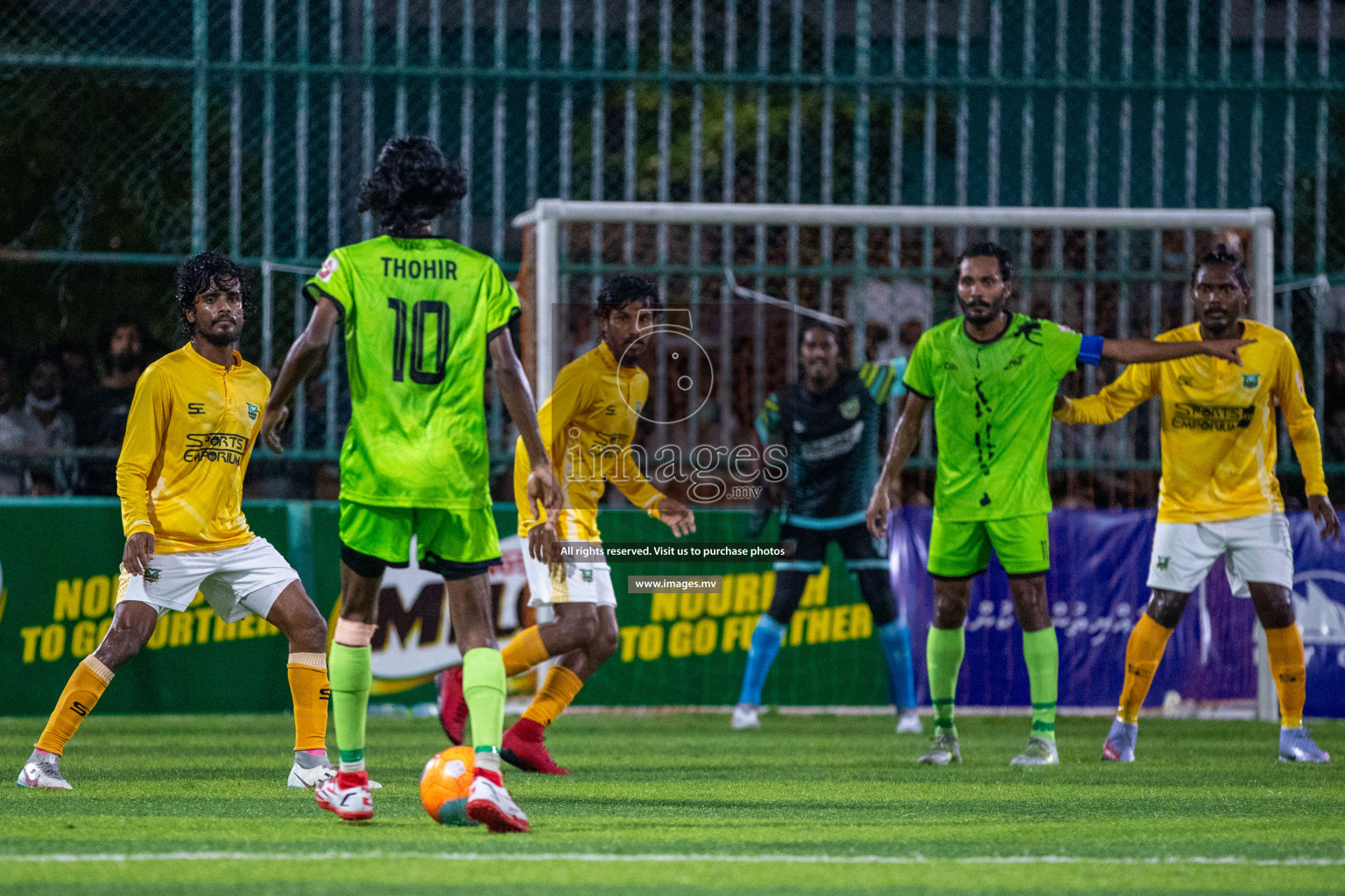 Club Maldives 2021 Round of 16 (Day 1) held at Hulhumale;, on 8th December 2021 Photos: Ismail Thoriq / images.mv