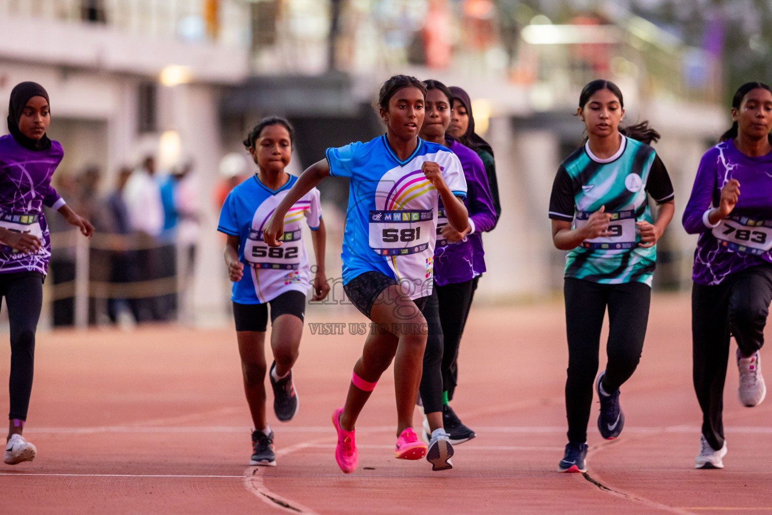 Day 5 of MWSC Interschool Athletics Championships 2024 held in Hulhumale Running Track, Hulhumale, Maldives on Wednesday, 13th November 2024. Photos by: Nausham Waheed / Images.mv