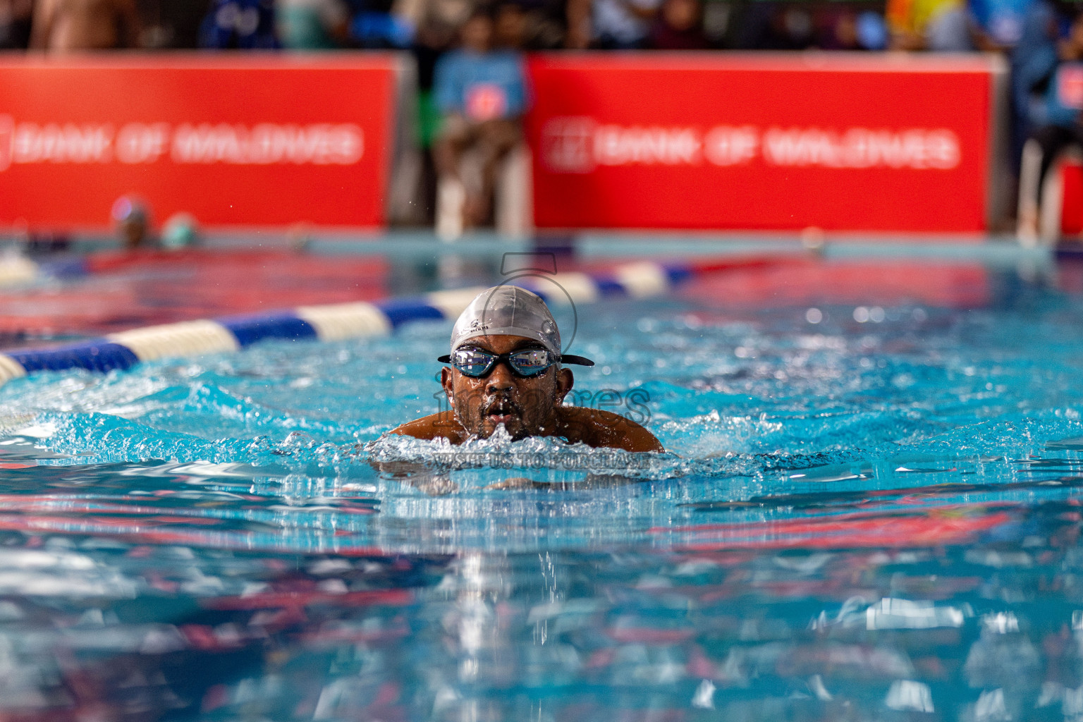 Day 3 of National Swimming Competition 2024 held in Hulhumale', Maldives on Sunday, 15th December 2024. Photos: Hassan Simah / images.mv