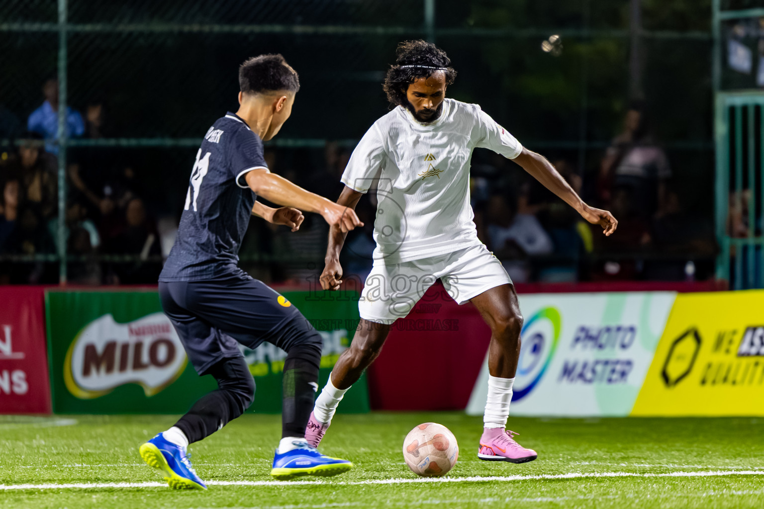 Arena vs Hawks in the Final of Milo Sector League 2025 was held in Rehendhi Futsal Ground, Hulhumale', Maldives on Tuesday, 18th November 2025. Photos: Nausham Waheed  / images.mv