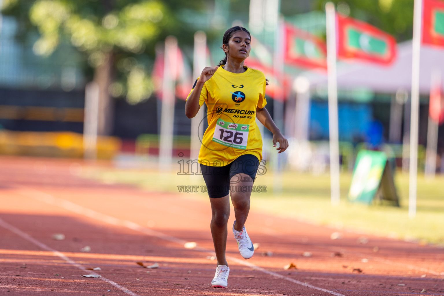 Day 1 of 12th Milo Association Championships was held in Ekuveni Track at Male', Maldives on Thursday, 24th April 2025. Photos: Ismail Thoriq / images.mv