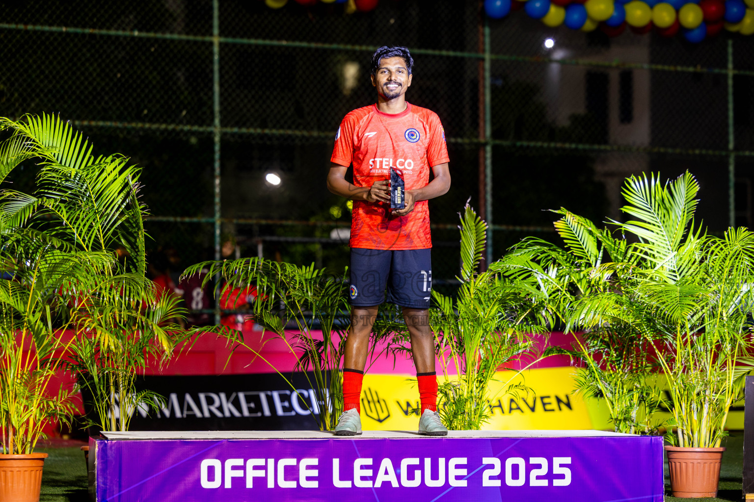 Police Club vs STELCO Rc in Final of Office League 2025 was held on Friday, 9th May 2025 in Hulhumale', Maldives. Photos: Nausham Waheed  / images.mv