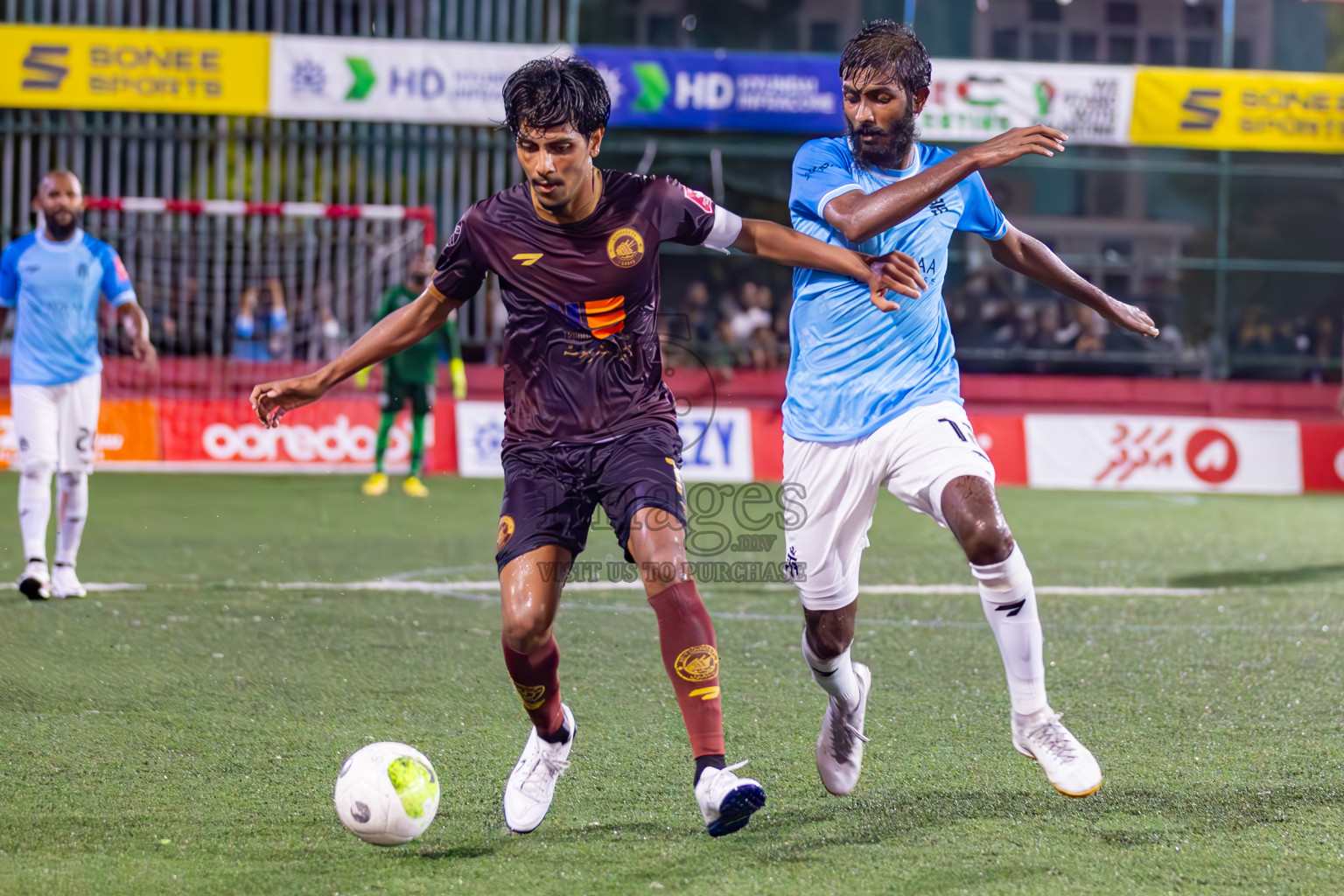 V Keyodhoo vs V Felidhoo in Day 26 of Golden Futsal Challenge 2024 was held on Friday , 9th February 2024 in Hulhumale', Maldives
Photos: Ismail Thoriq / images.mv