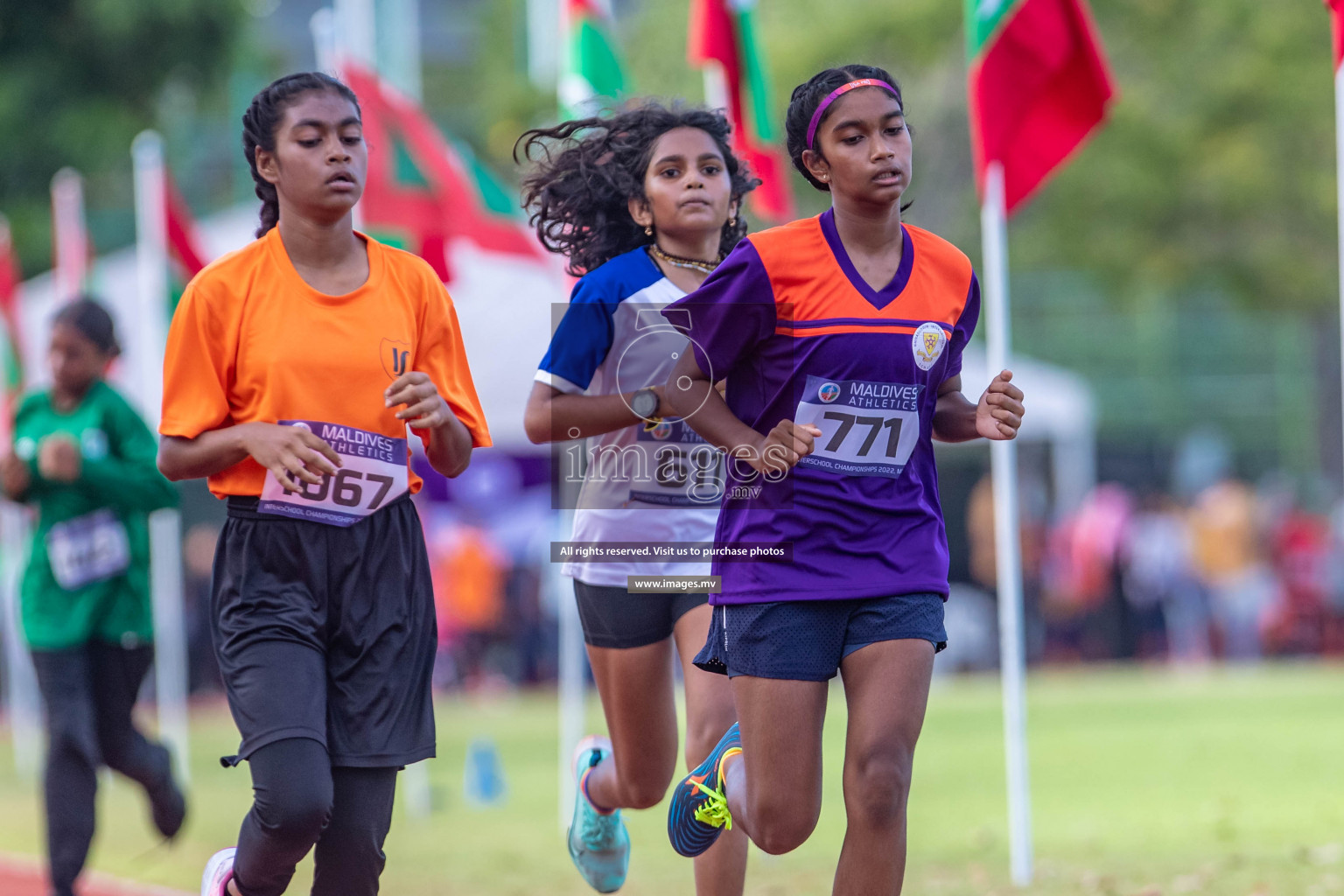 Day 1 of Inter-School Athletics Championship held in Male', Maldives on 22nd May 2022. Photos by: Nausham Waheed / images.mv