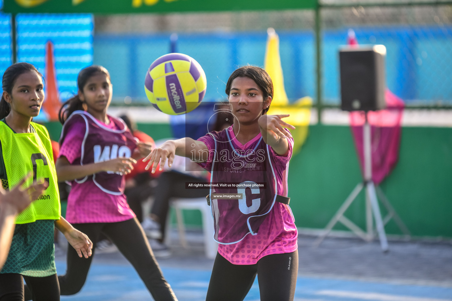 Day2  of Junior Netball Championship 2022 on 5 March 2022 held in Male', Maldives. Photos by Nausham Waheed.