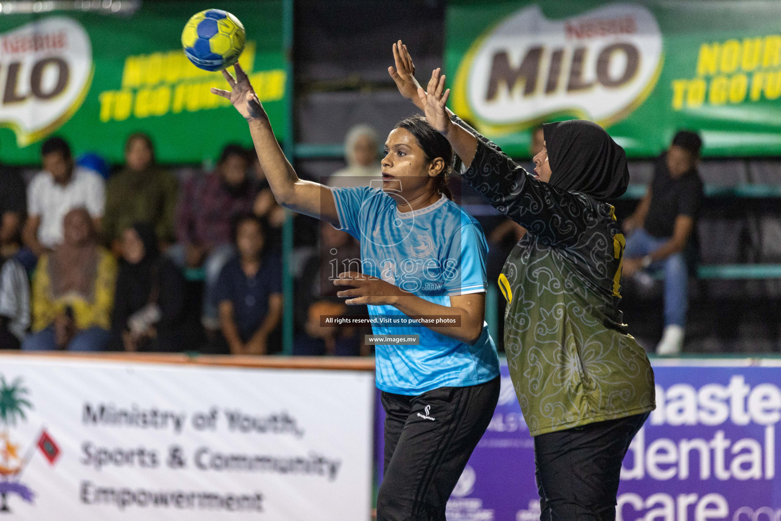 Day 5 of 7th Inter-Office/Company Handball Tournament 2023, held in Handball ground, Male', Maldives on Tuesday, 19th September 2023 Photos: Nausham Waheed/ Images.mv