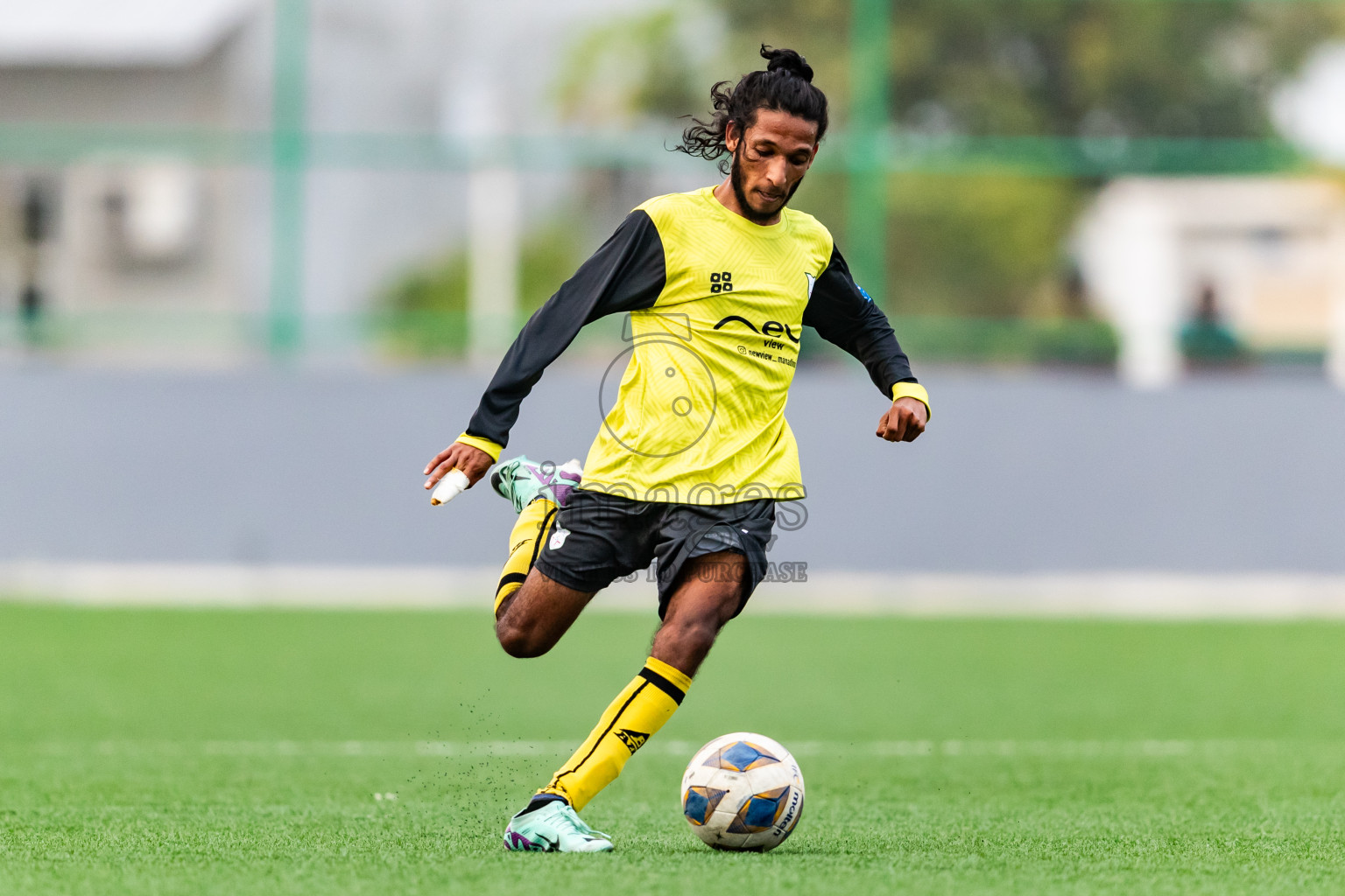 JT Sports vs Kanmathi Juniors from Final of Manadhoo Council Cup 2024 in N Manadhoo Maldives on Tuesday, 27th February 2023. Photos: Nausham Waheed / images.mv