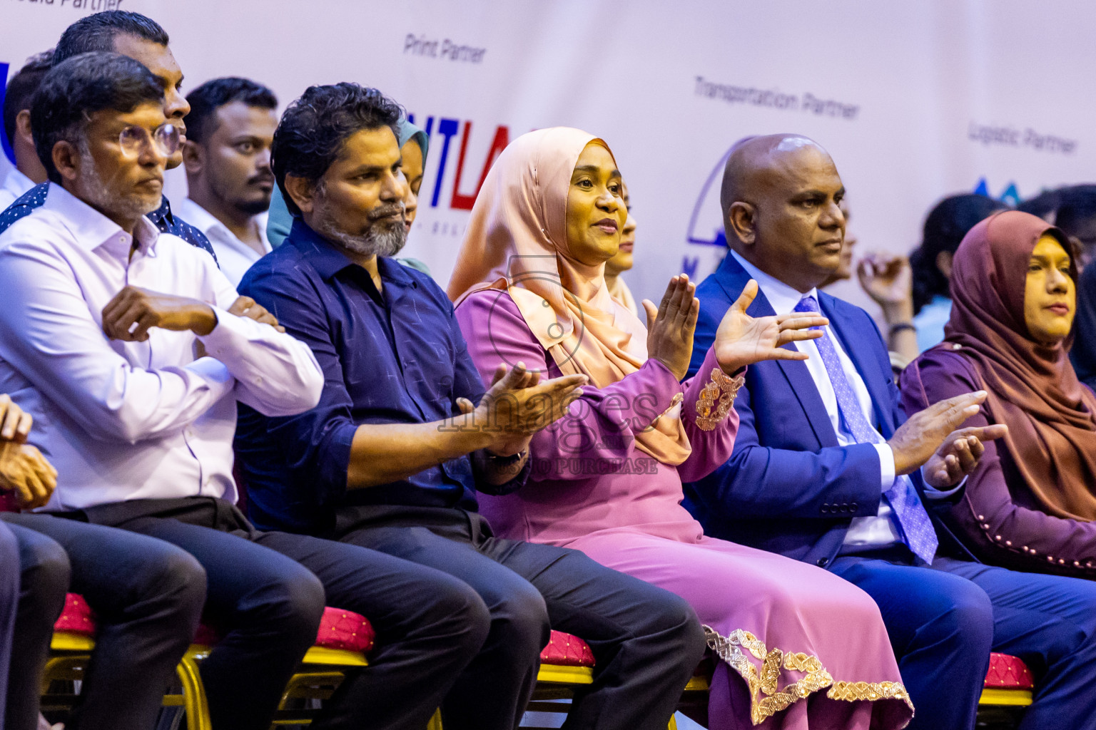 Kyrgyzstan vs Sri Lanka in Final of CAVA U20 Woman's Volleyball Championship 2024 was held in Social Center, Male', Maldives on 23rd July 2024. Photos: Nausham Waheed / images.mv