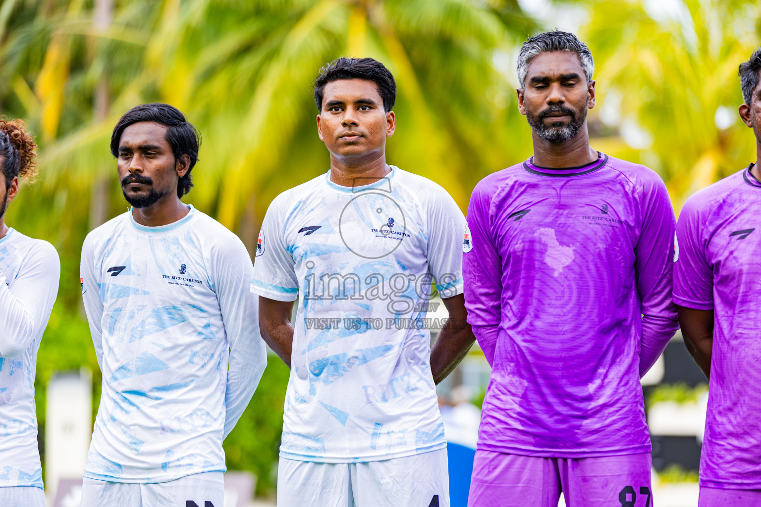 Joy Island vs THE RITZ CARLTON in Resort League 2025 (North Male Zone) day 8 was held on Wednesday, 10th September 2025 in One And Only Reethi Rah Maldives Resort, Photos: Areef Adam / images.mv