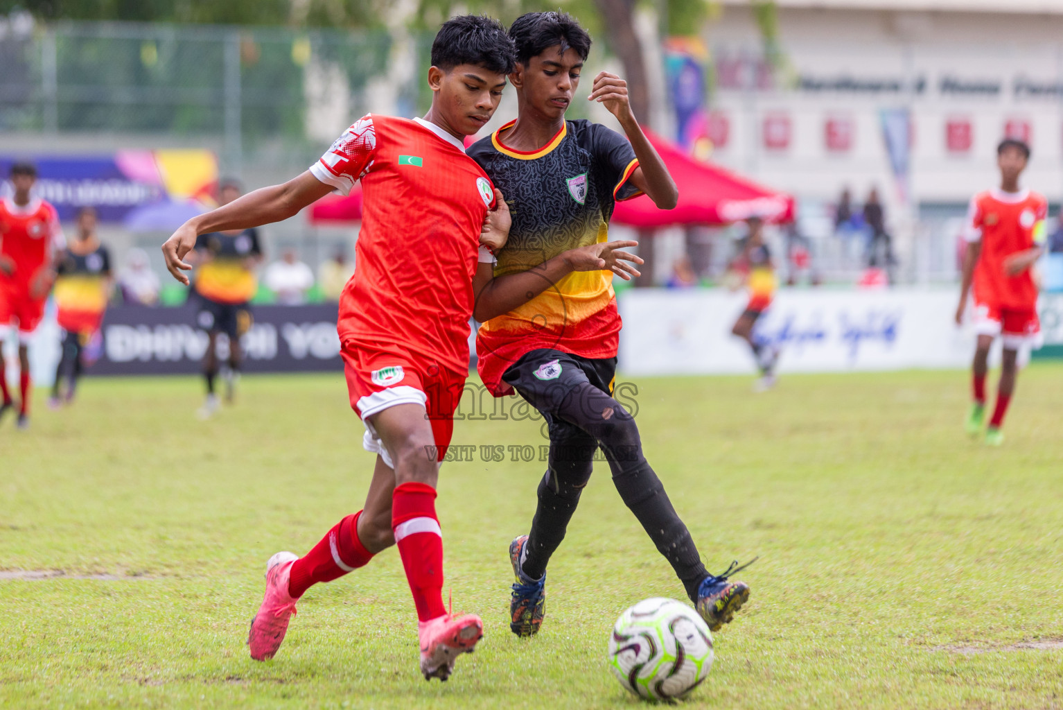 Eagles vs Hurriya in day 6 of Dhivehi Youth League 2024 held at Henveiru Stadium on Saturday 30th November 2024. Photos: Shuu Abdul Sattar/ Images.mv