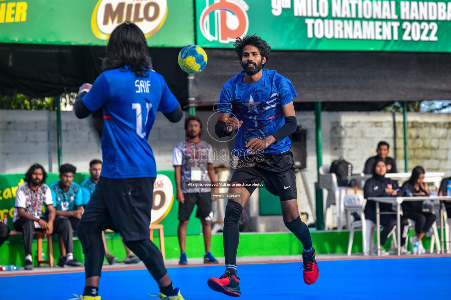 Milo 9th Handball Maldives Championship 2022 Day 2 held in Male', Maldives on 18th October 2022 Photos By: Nausham Waheed /images.mv