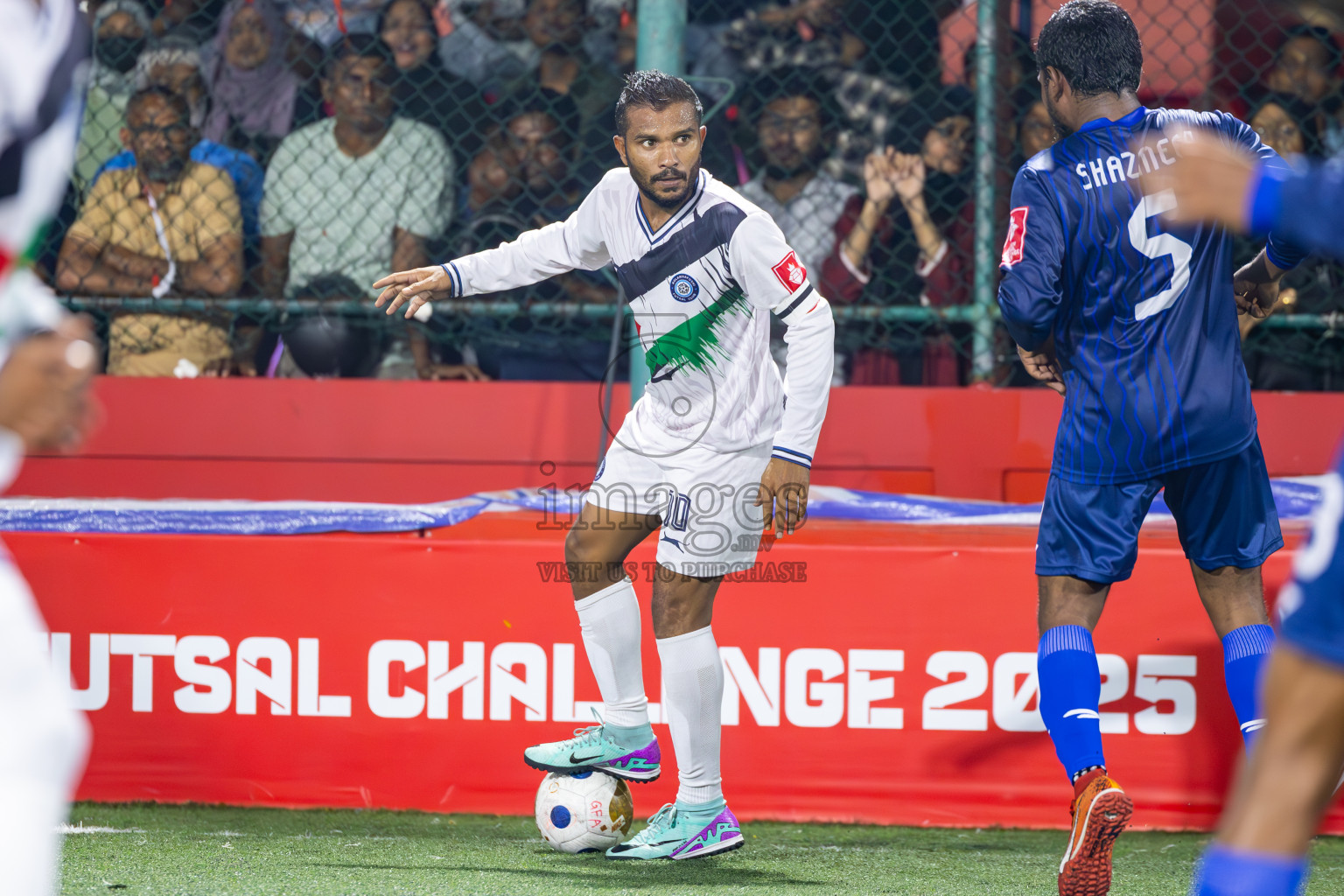 GA Kolamaafushi vs GA Villingili in Day 14 of Golden Futsal Challenge 2025 was held on Saturday, 18th January 2025, in Hulhumale', Maldives. Photos: Ismail Thoriq / images.mv