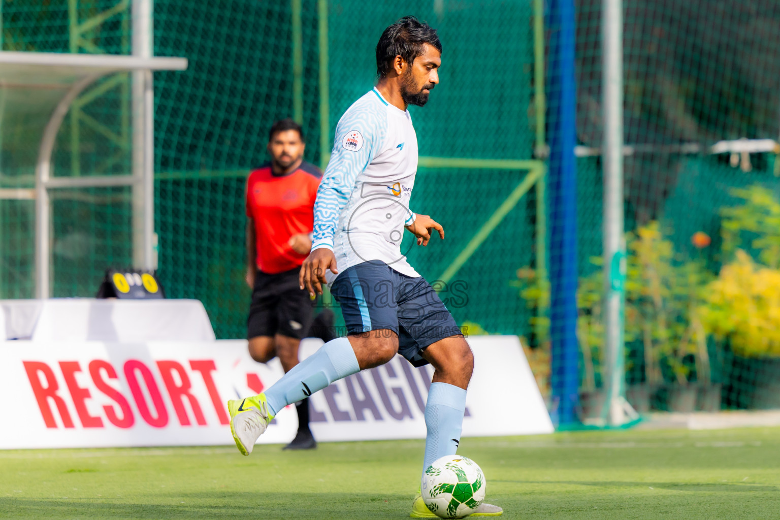 Barcelo vs Lily Beach in Semi Final of Resort League 2025 (Ari Zone) was held on Friday, 27th June 2025 in Conrad Maldives Rangali Island, Alif Dhaalu Atoll, Maldives. Photos: Nausham Waheed / images.mv