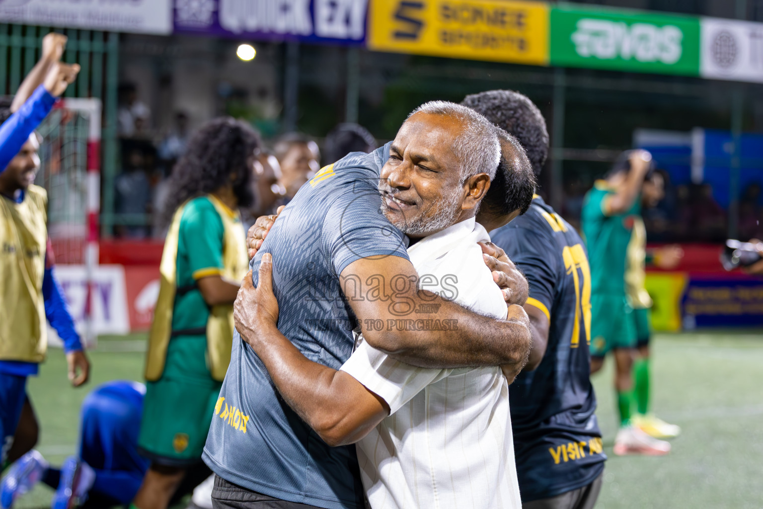 ADh Omadhoo vs ADh Mahibadhoo in Alifu Dhaalu Atoll Final on Day 23 of Golden Futsal Challenge 2025 was held on Monday , 27th January 2025, in Hulhumale', Maldives.
Photos: Ismail Thoriq / images.mv