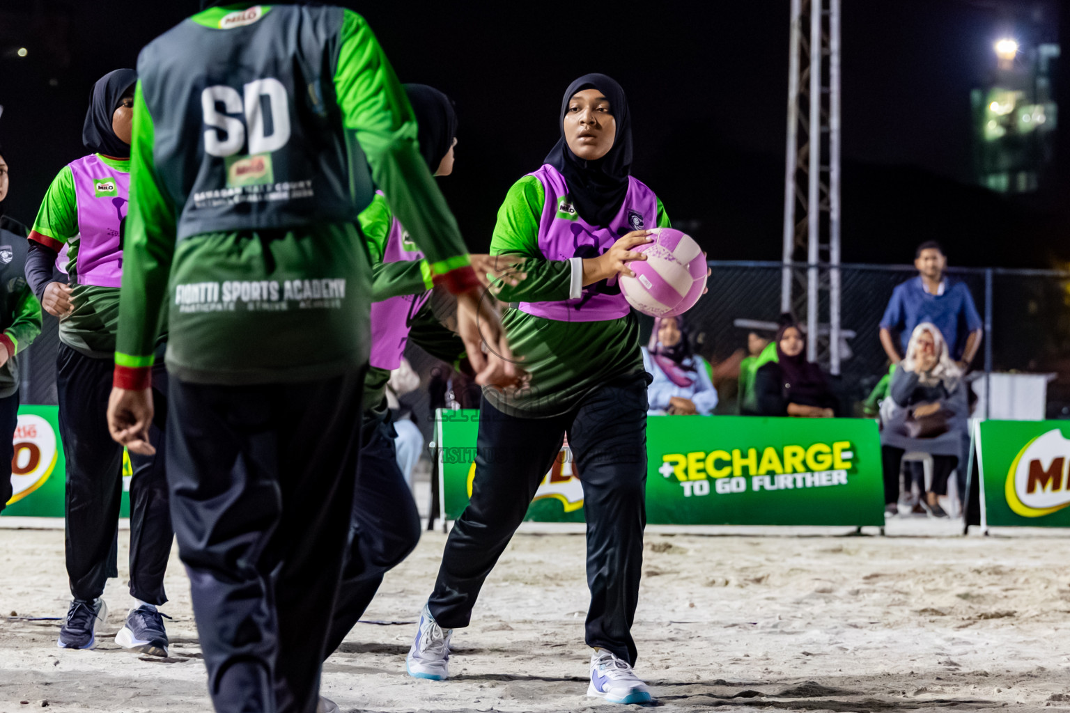 Day 2 of MILO Netball Fest 2025 was held in Cental Park, Hulhumale', Maldives on Friday, 21st November 2025. Photos: Nausham Waheed / images.mv