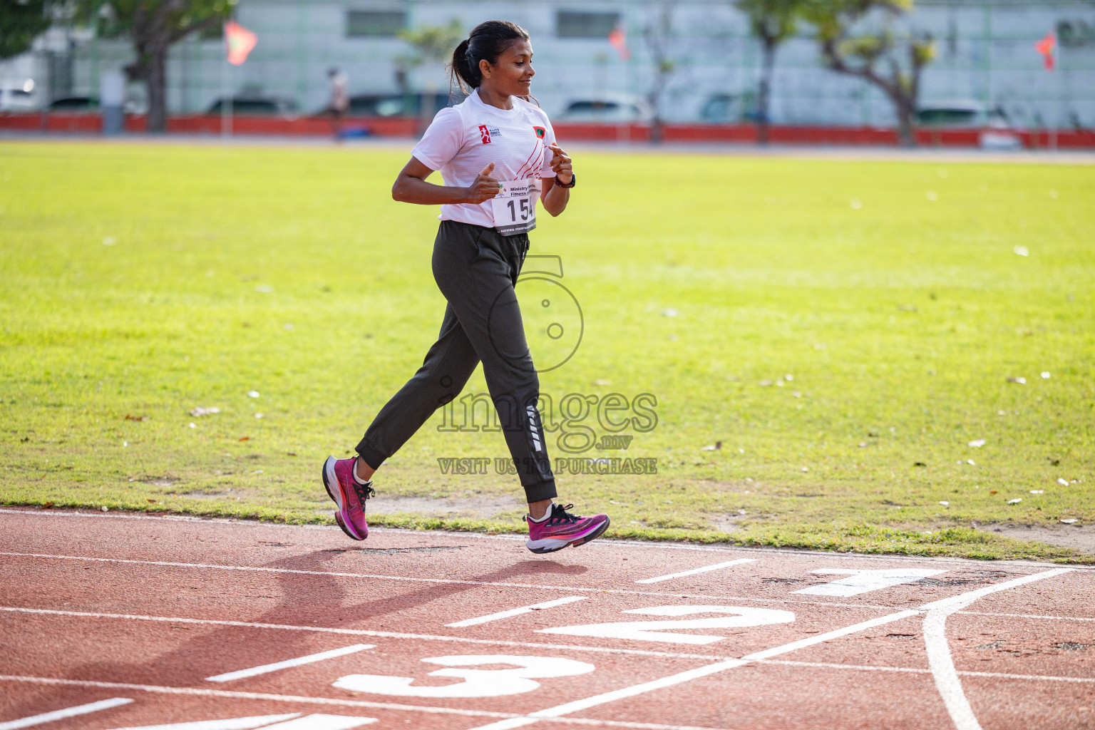 Day 2 of 33rd National Athletics Championship was held in Ekuveni Track at Male', Maldives on Friday, 6th September 2024. Photos: Shuu Abdul Sattar / images.mv