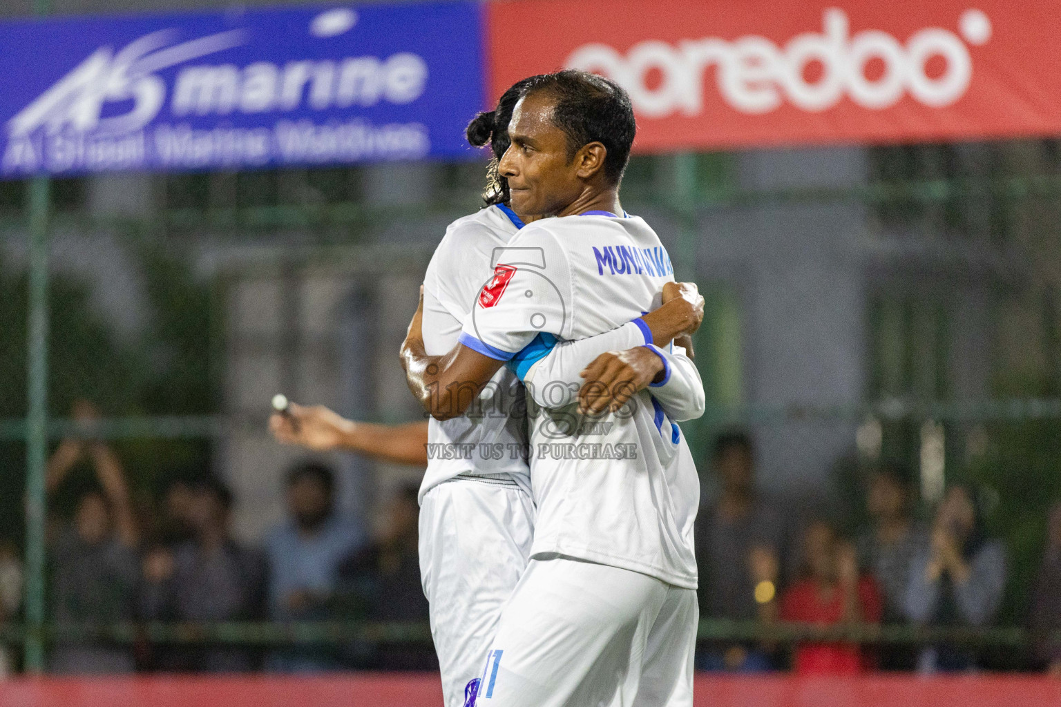 HA. Ihavandhoo vs HA. Muraidhoo in Day 1 of Golden Futsal Challenge 2024 was held on Monday, 15th January 2024, in Hulhumale', Maldives Photos: Nausham Waheed  / images.mv