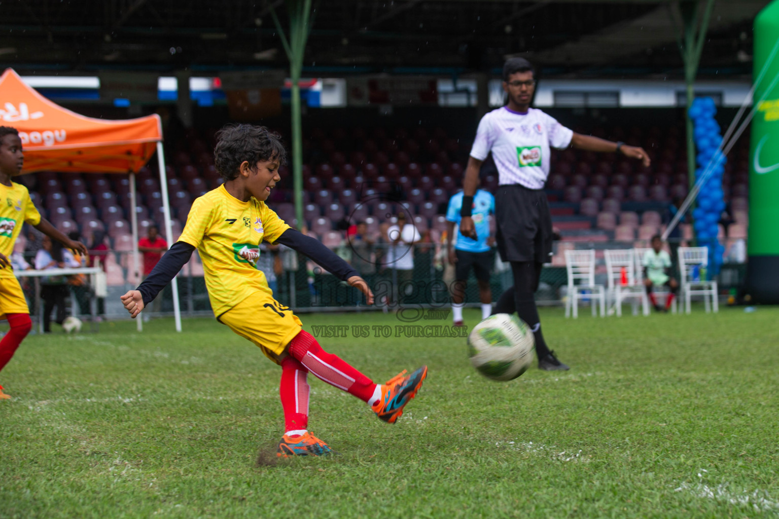 Day 2 of MILO Kids Football Fiesta was held at National Stadium in Male', Maldives on Saturday, 24th February 2024.