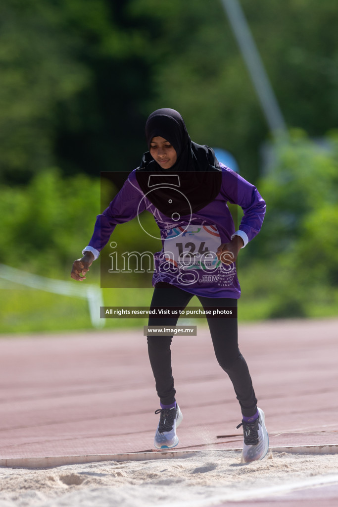 Day two of Inter School Athletics Championship 2023 was held at Hulhumale' Running Track at Hulhumale', Maldives on Sunday, 15th May 2023. Photos: Shuu/ Images.mv