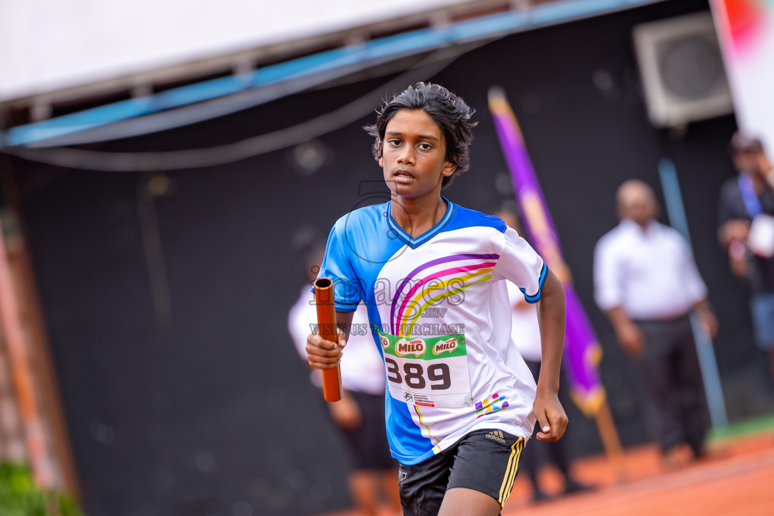 Day 6 of Inter-school Athletics Championship 2025 held in Ekuveni Synthetic Track, Male', Maldives on Sunday, 12th October 2025. Photos by: Ismail Thoriq / Images.mv