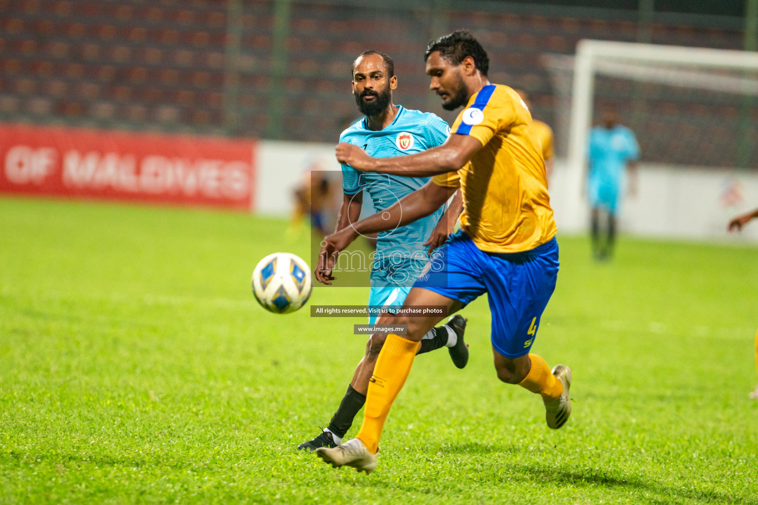 Club Valencia vs United Victory in the President's Cup 2021/2022 held in Male', Maldives on 19 December 2021