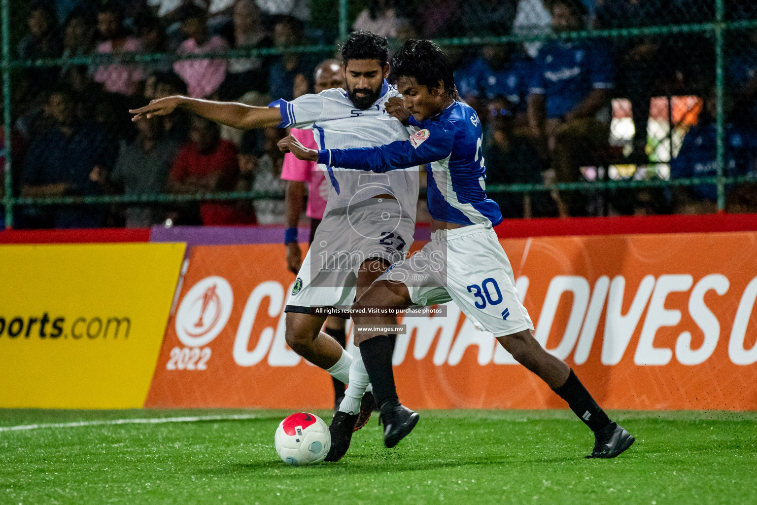 Club Immigration vs Team Allied in Club Maldives Cup 2022 was held in Hulhumale', Maldives on Thursday, 20th October 2022. Photos: Hassan Simah/ images.mv