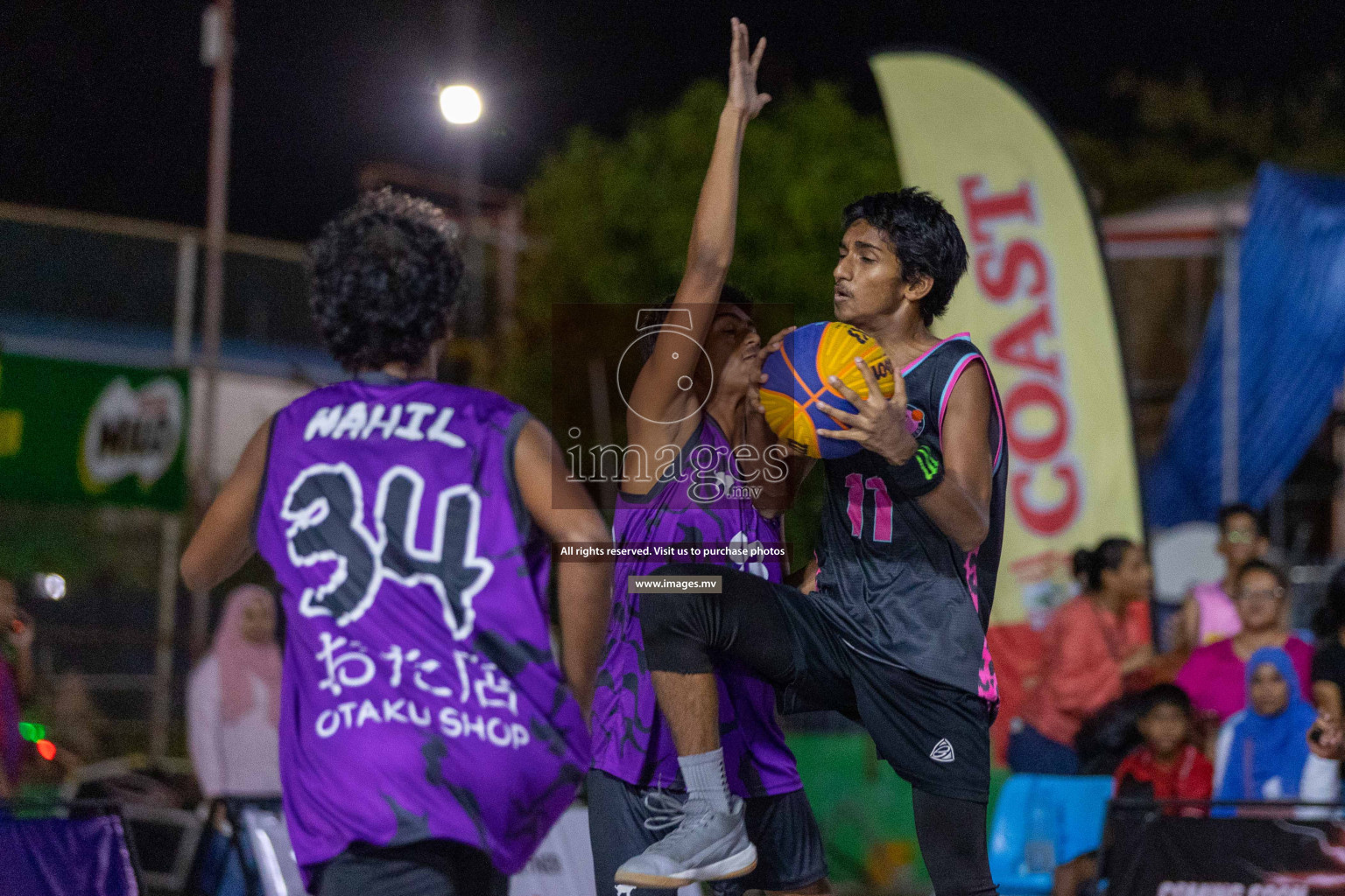 Day 5 of Slamdunk by Sosal on 16th April 2023 held in Male'. Photos: Ismail Thoriq / images.mv