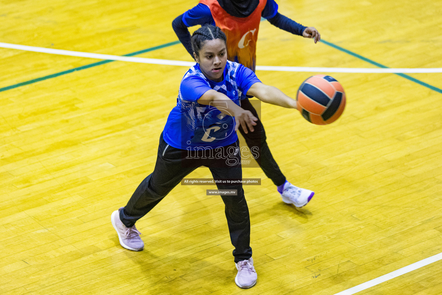 Day3 of 24th Interschool Netball Tournament 2023 was held in Social Center, Male', Maldives on 29th October 2023. Photos: Nausham Waheed, Mohamed Mahfooz Moosa / images.mv