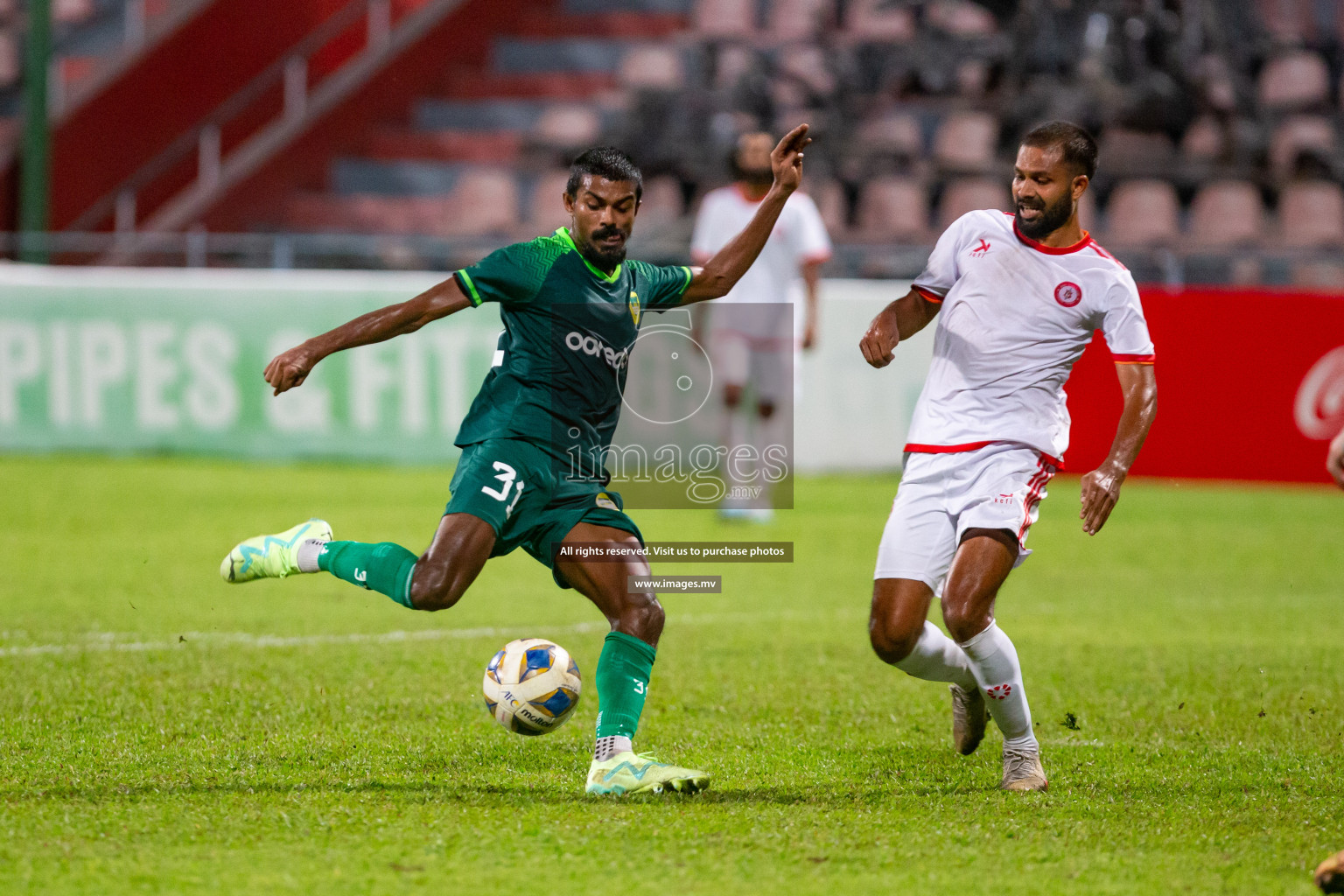 Maziya Sports & Recreation vs Buru Sports Club in President's Cup 2023, held on 20 April 2023 in National Football Stadium, Male', Maldives Photos: Hassan Simah, Mohamed Mahfooz