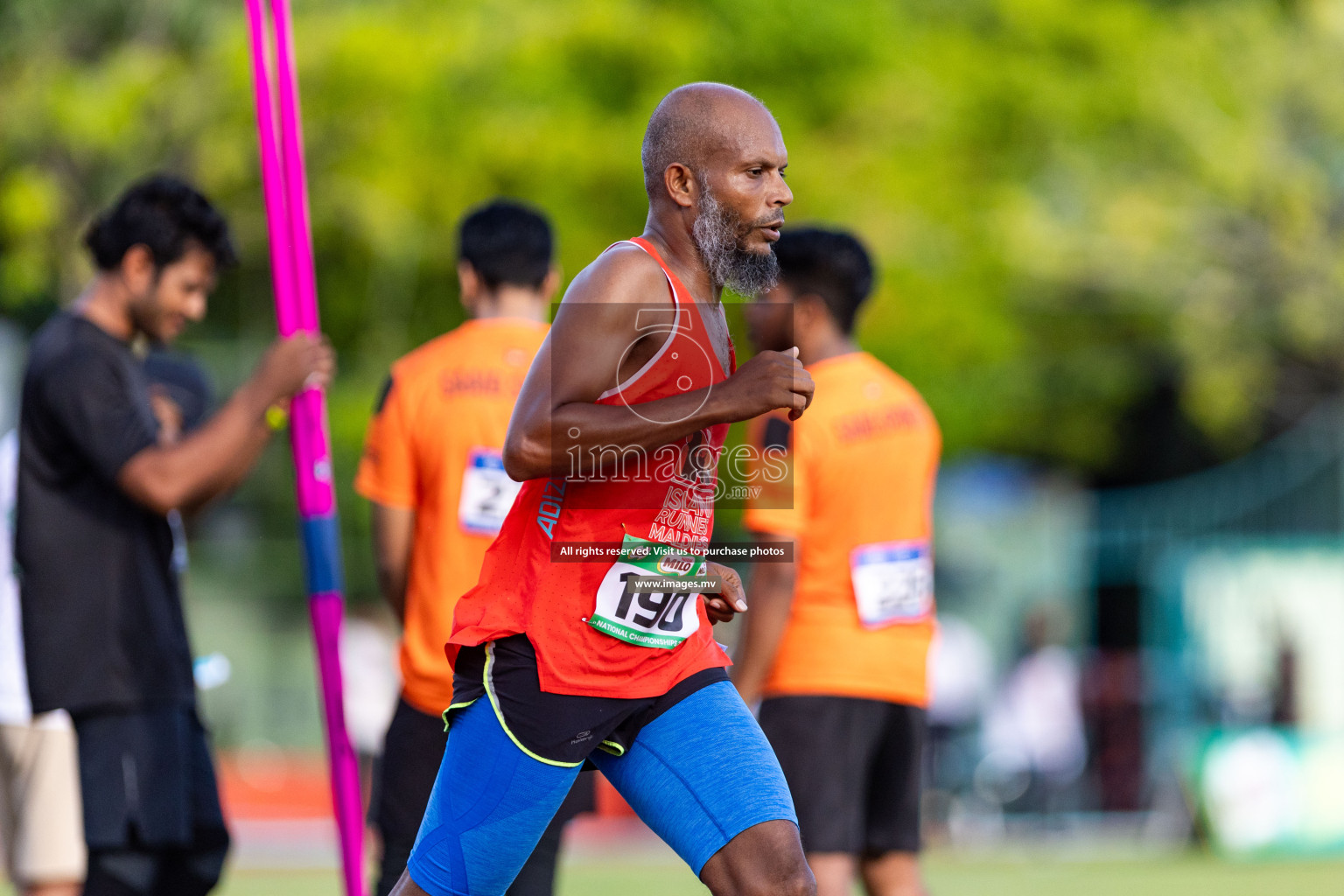 Day 1 of National Athletics Championship 2023 was held in Ekuveni Track at Male', Maldives on Thursday 23rd November 2023. Photos: Nausham Waheed / images.mv