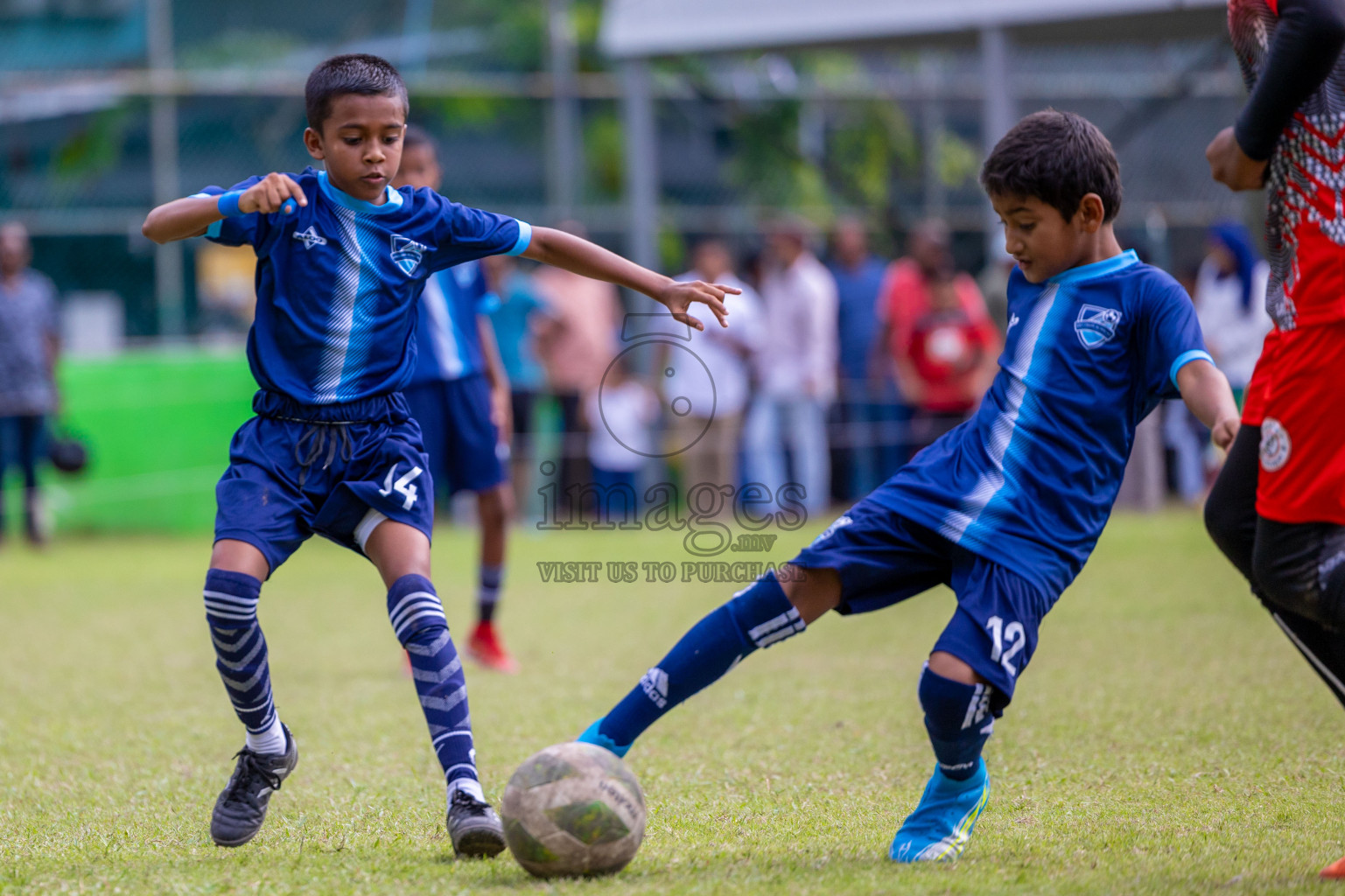 Day 1 of MILO Academy Championship 2024 - U12 was held at Henveiru Grounds in Male', Maldives on Thursday, 4th July 2024. Photos: Shuu Abdul Sattar / images.mv