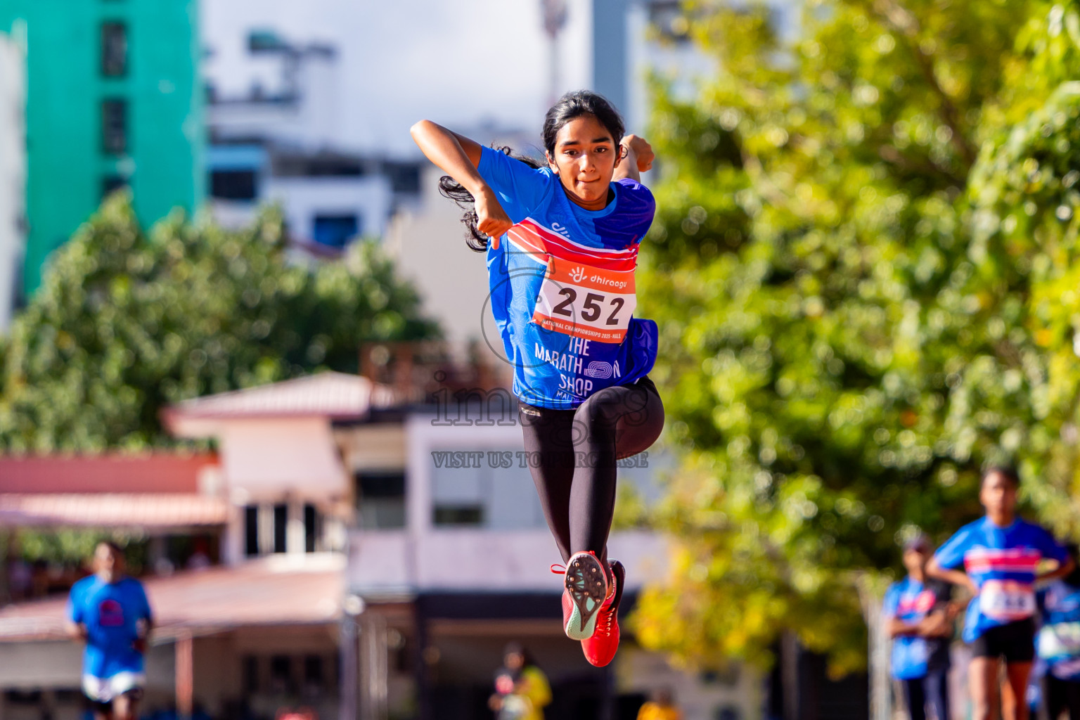 Day 2 of National Athletics Championship 2025 was held at Ekuveni Running Ground in Male', Maldives on Friday, 15th August 2025. Photos: Nausham Waheed  / images.mv