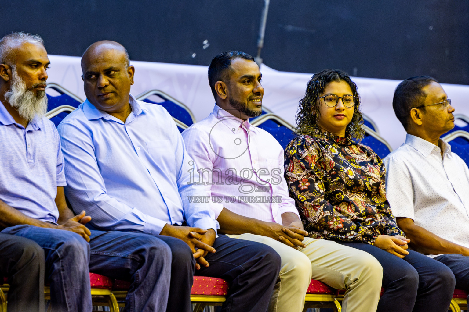 Finals of Interschool Volleyball Tournament 2024 was held in Social Center at Male', Maldives on Friday, 6th December 2024. Photos: Nausham Waheed / images.mv