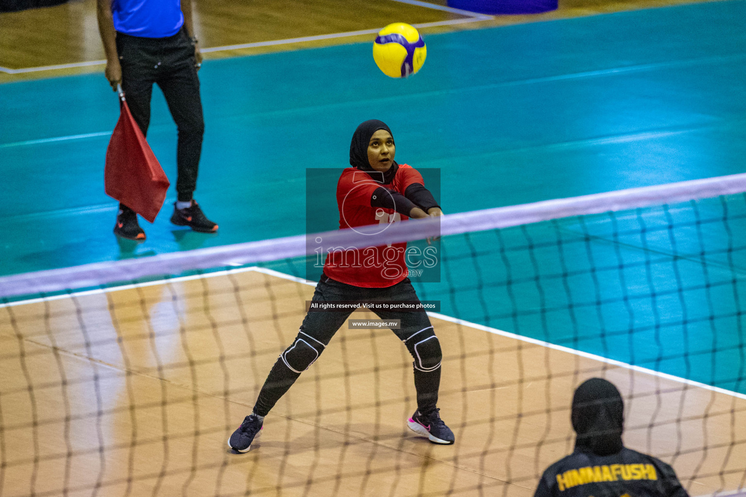 Volleyball Association Cup 2022-Women's Division-Match Day 6 was held in Male', Maldives on 28th May 2022 at Social Center Indoor Hall Photos By: Nausham Waheed /images.mv