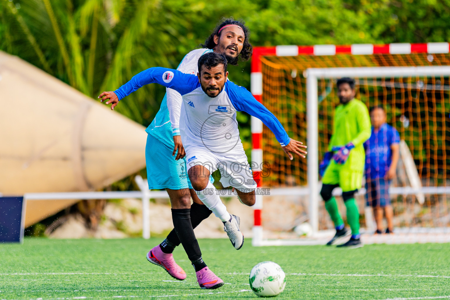VARU vs SUMMER Island in Resort League 2025 (North Male Zone) day 7 was held on Tuesday, 9th September 2025 in One And Only Reethi Rah Maldives Resort, Photos: Areef Adam / images.mv