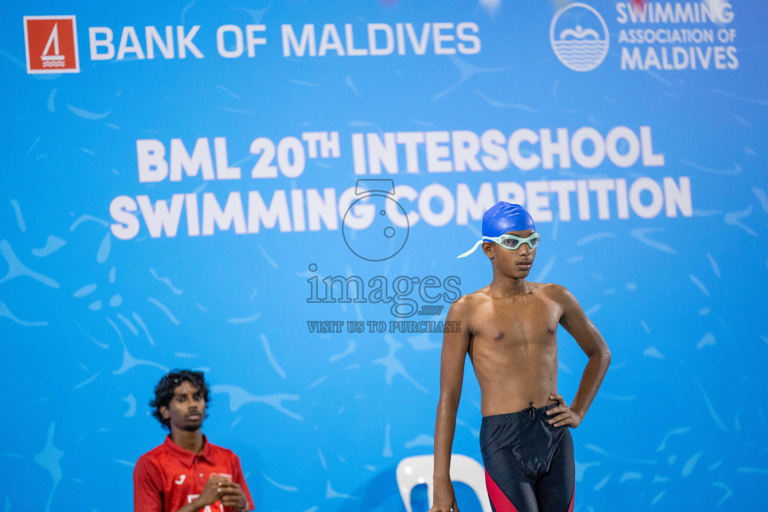 Day 1 of 20th Inter-school Swimming Competition 2024 held in Hulhumale', Maldives on Saturday, 12th October 2024. Photos: Ismail Thoriq / images.mv